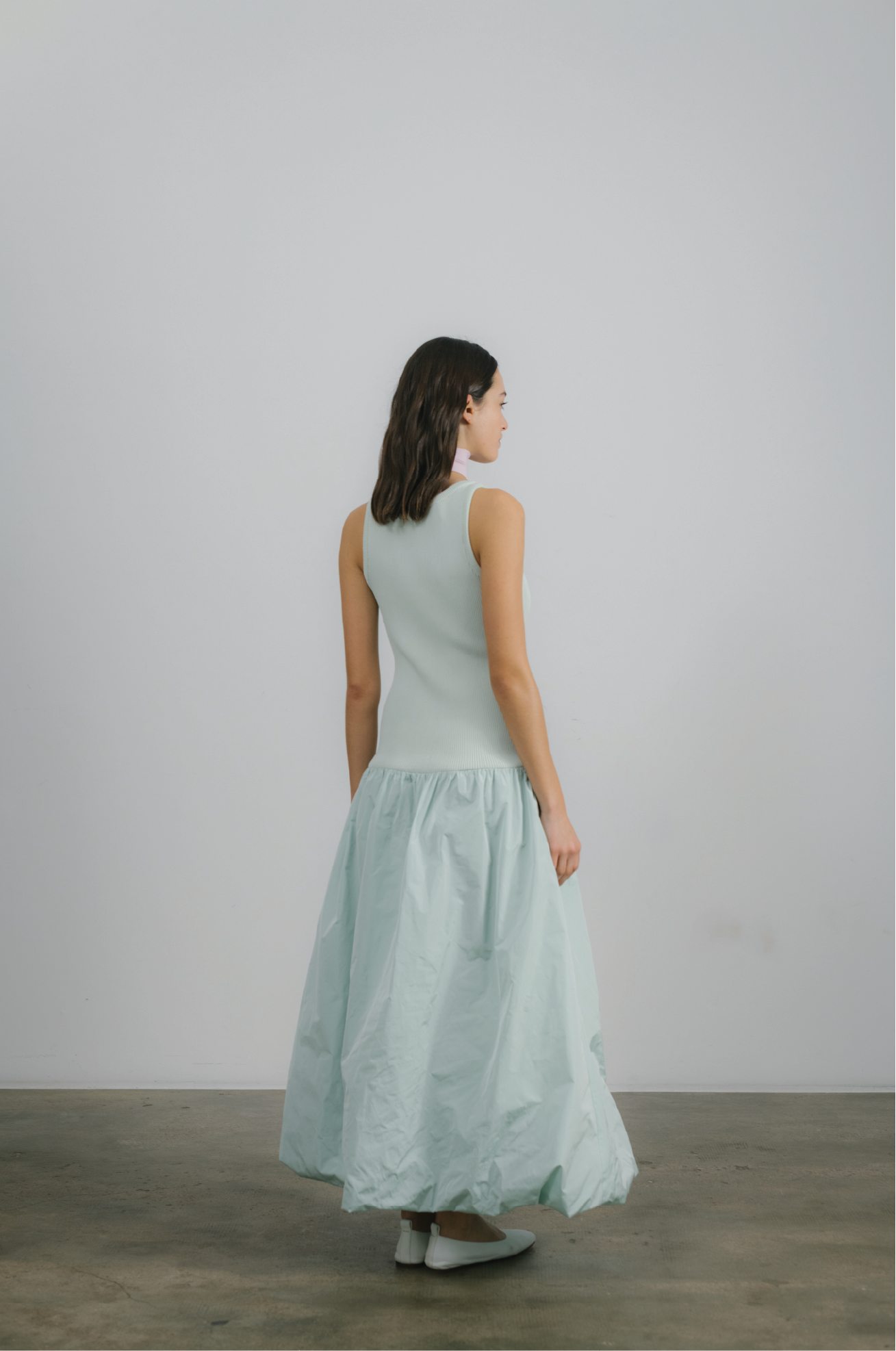 Frida Dress Balloon Mint Green
