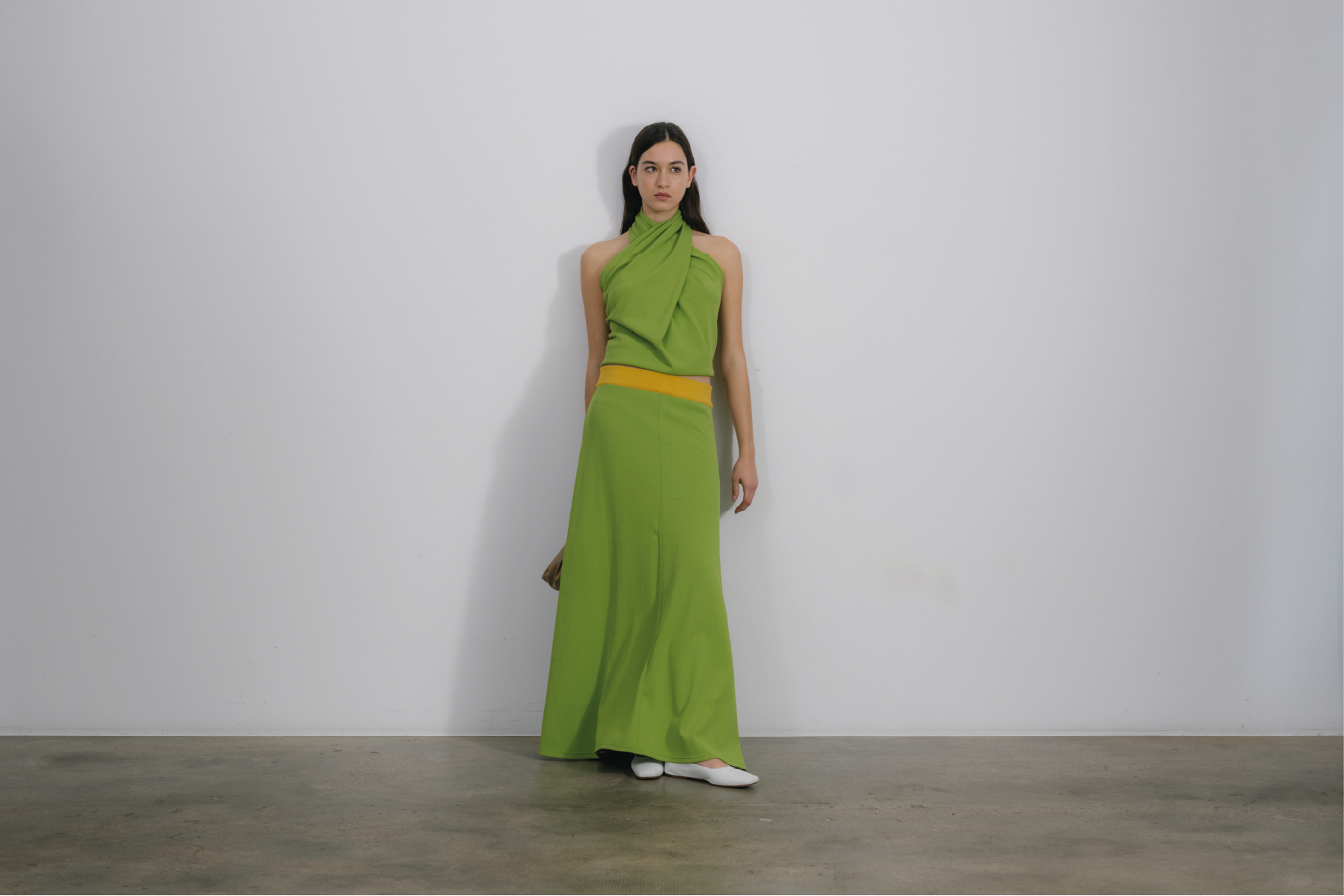 Isa Skirt Lime Green