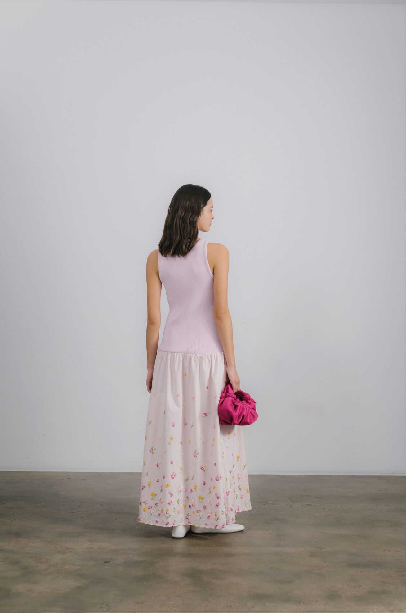 Cosima Dress Pink Floral