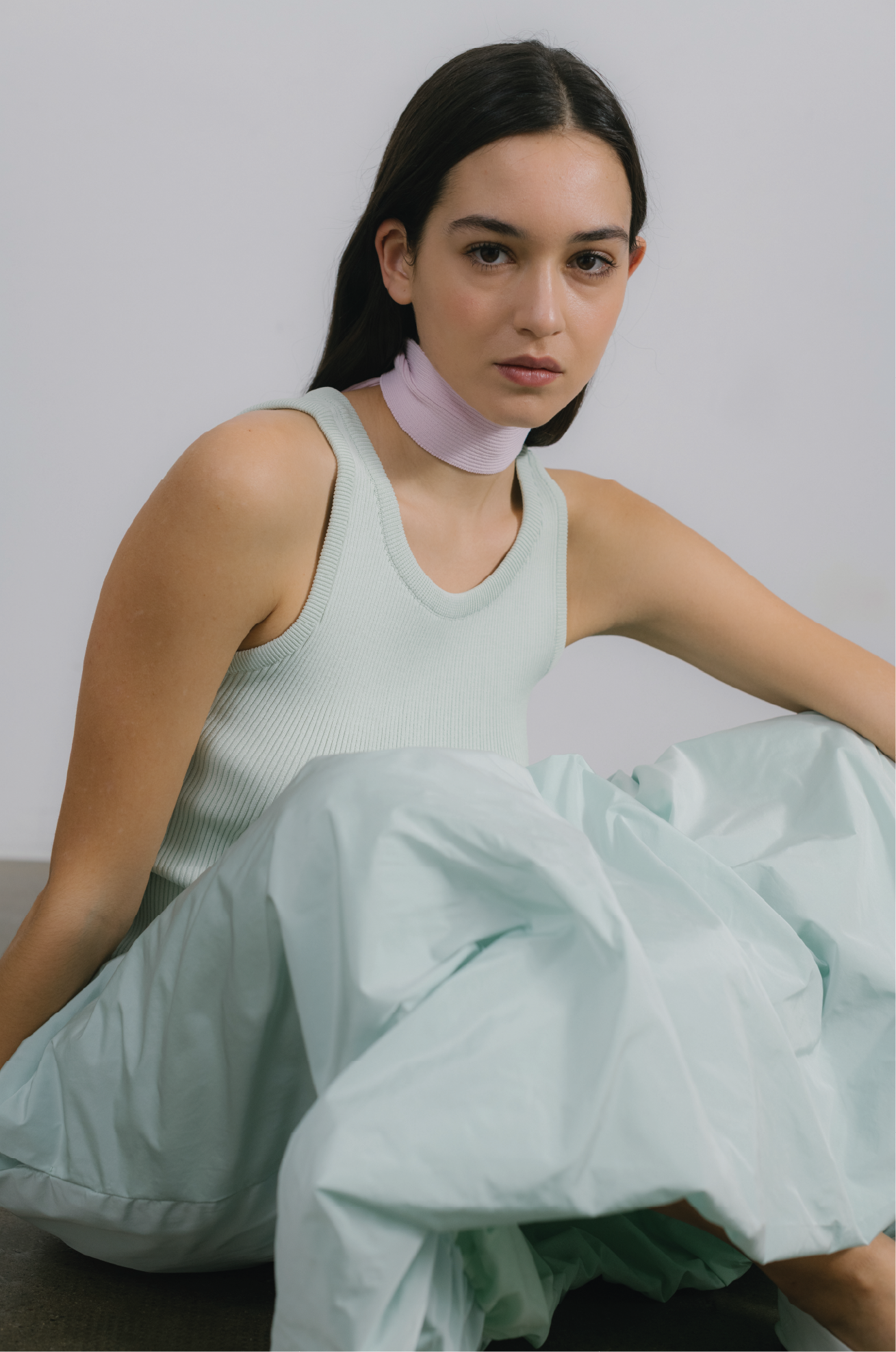 Frida Dress Balloon Mint Green