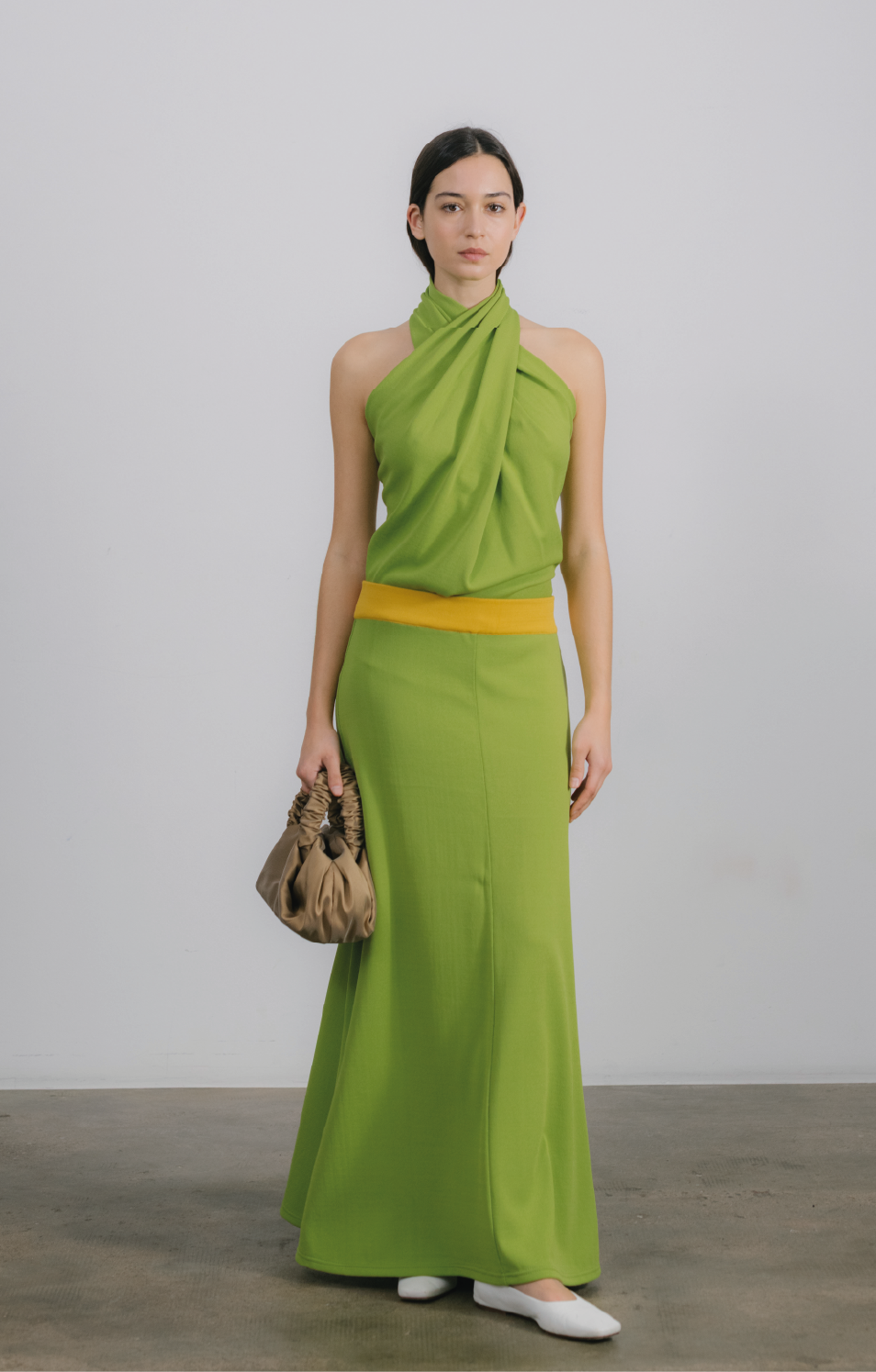 Isa Skirt Lime Green