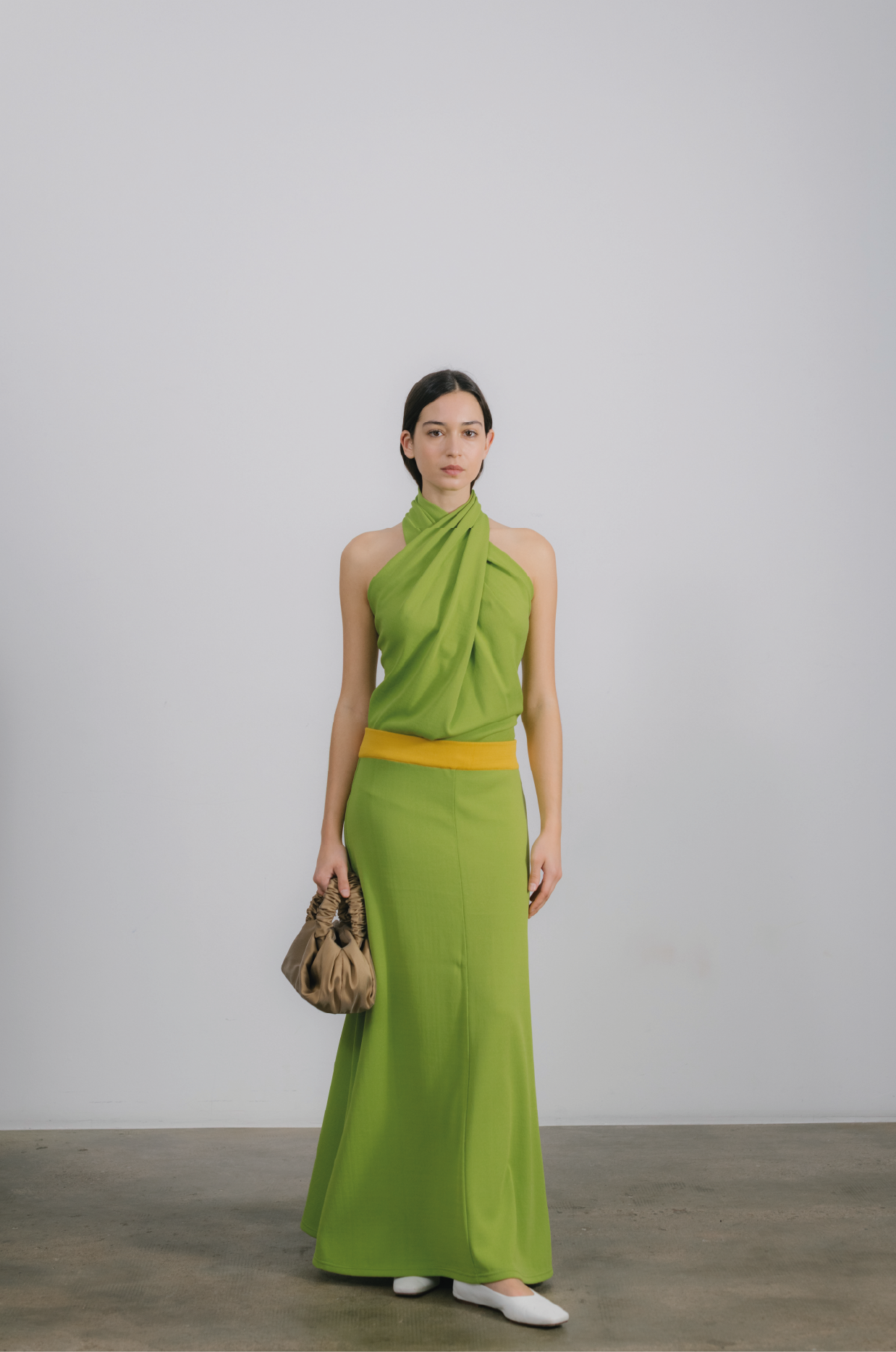 Isa Skirt Lime Green