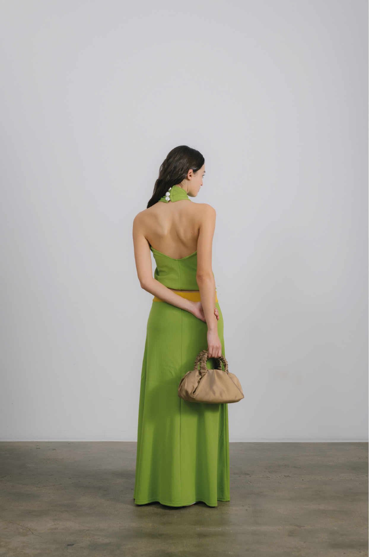 Isa Skirt Lime Green