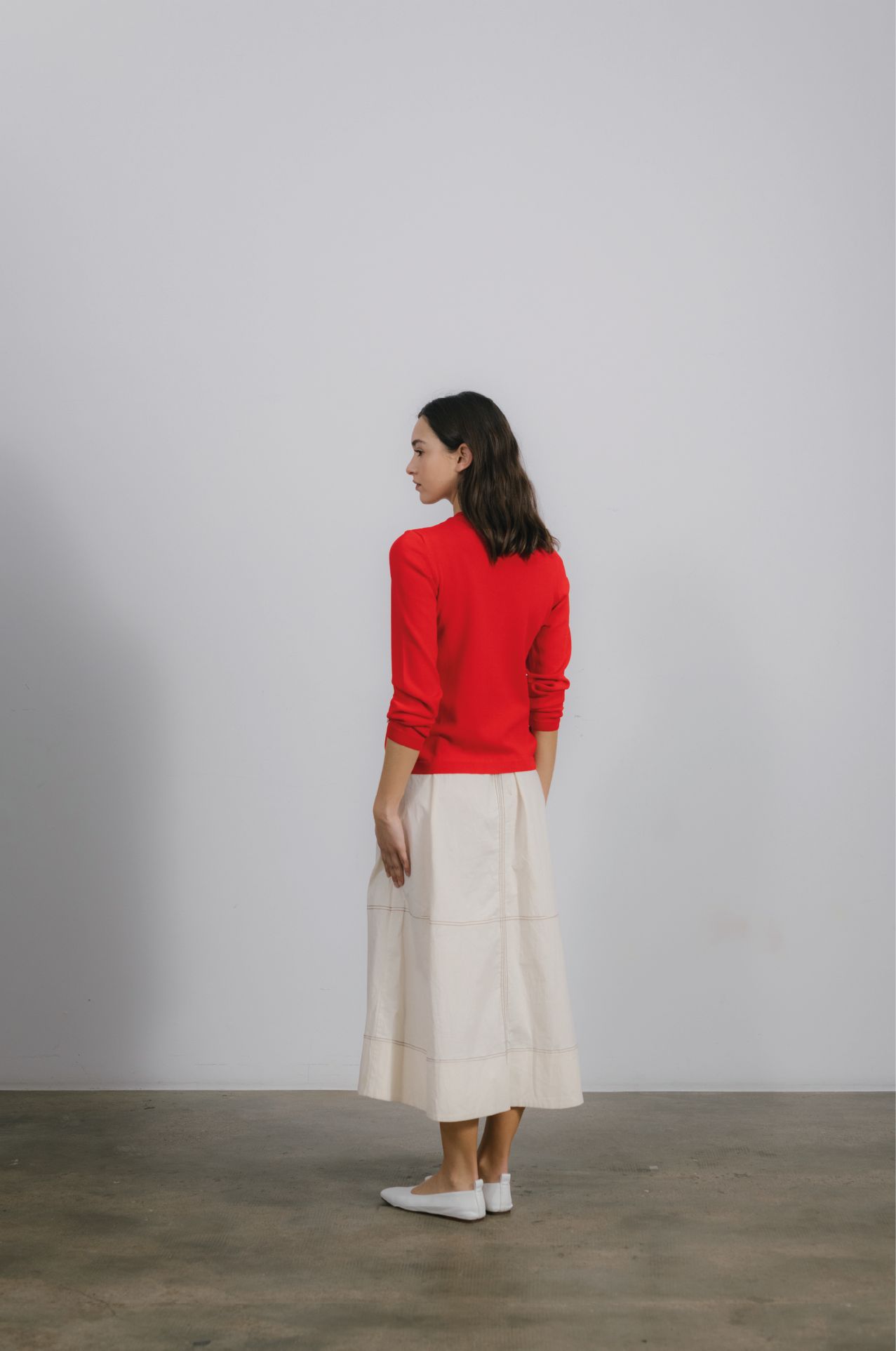 Montse Cardigan Red