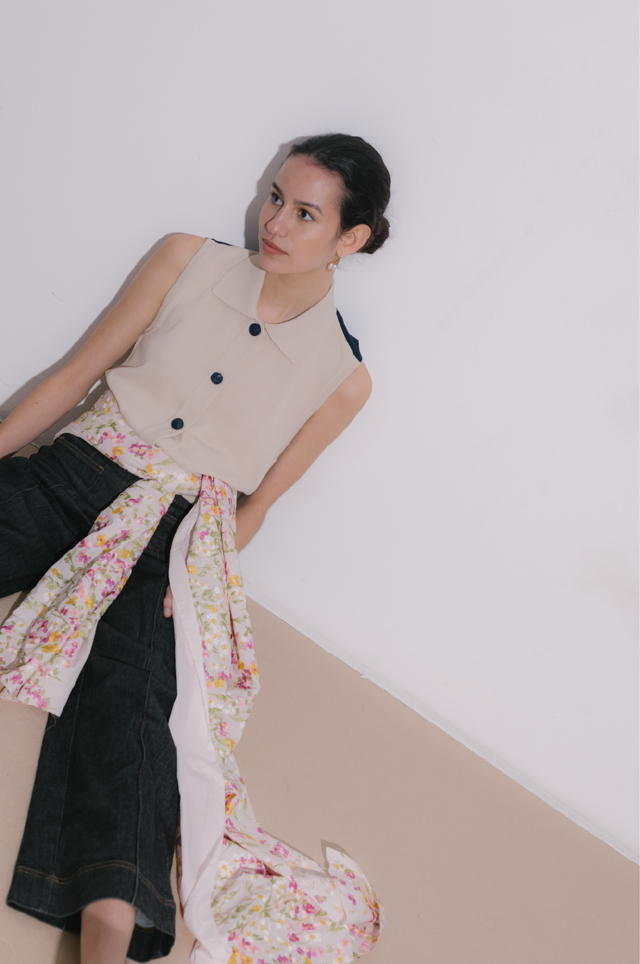 Rachel Top Beige