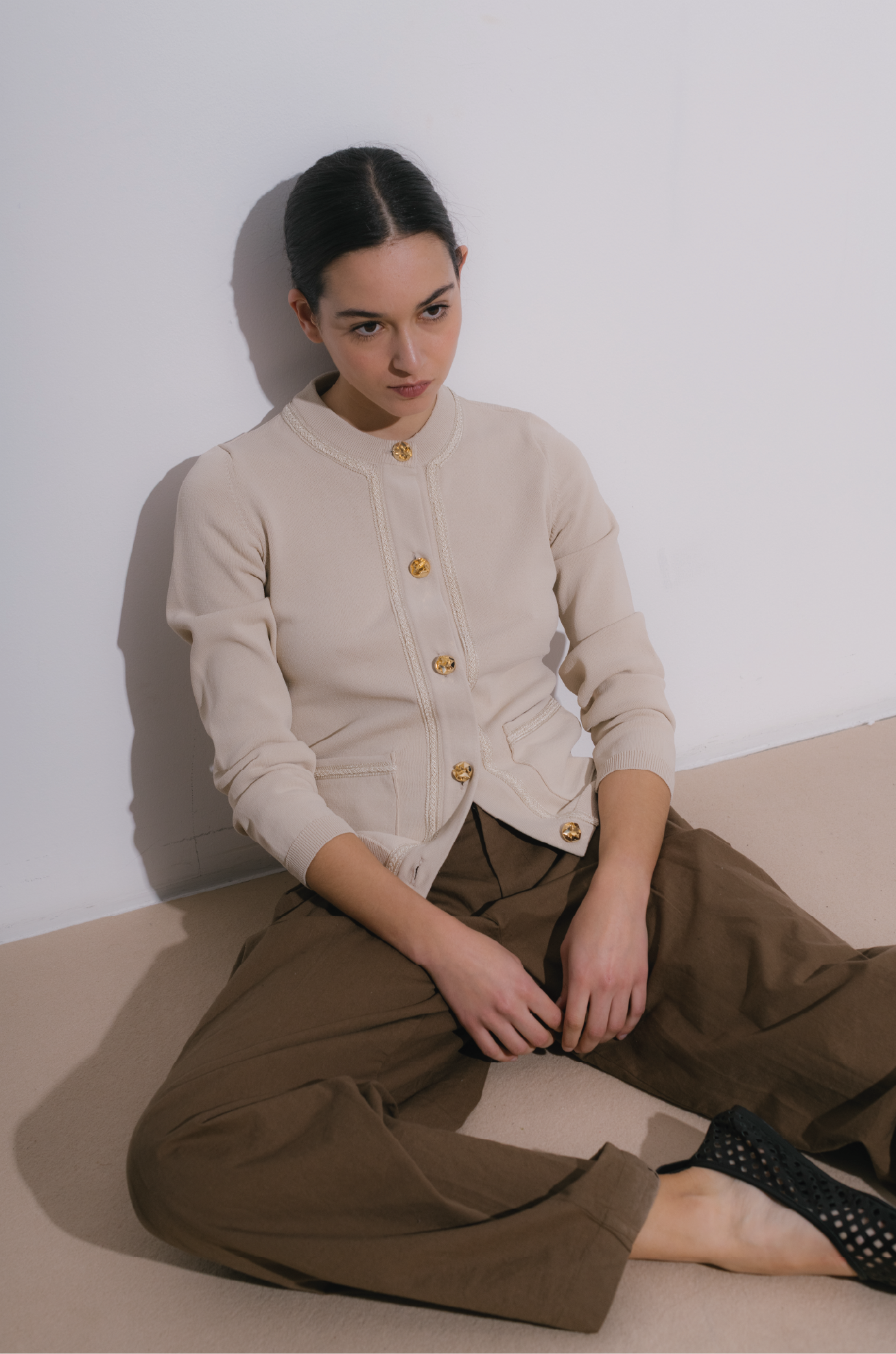 Montse Cardigan Beige