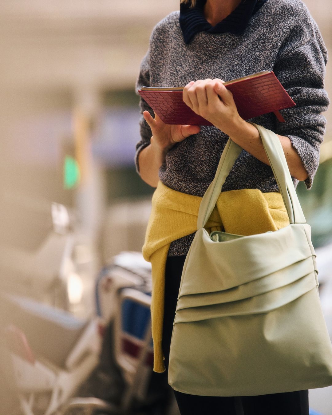 Fina Tote Bag Sage