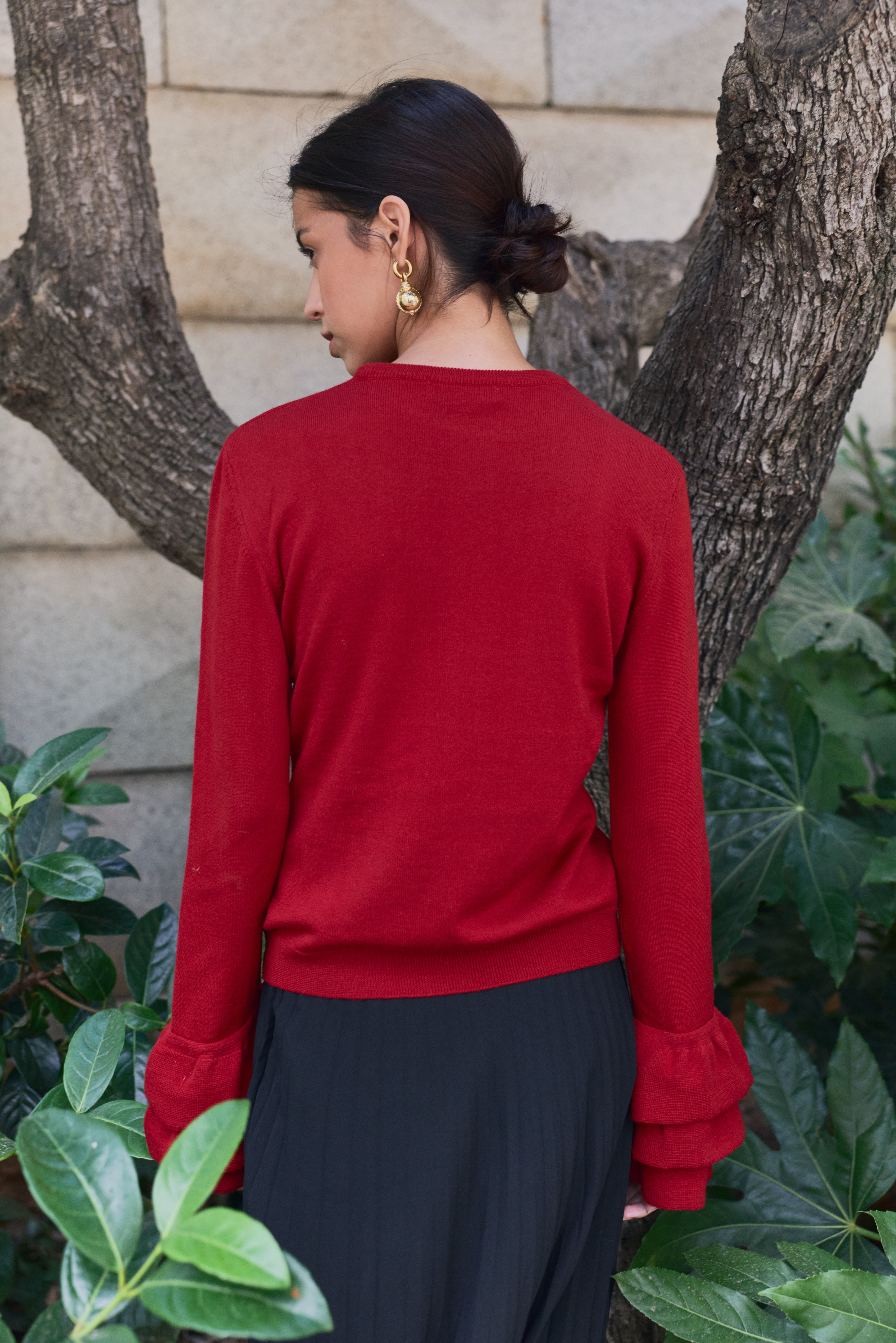 Carmen Knit Red