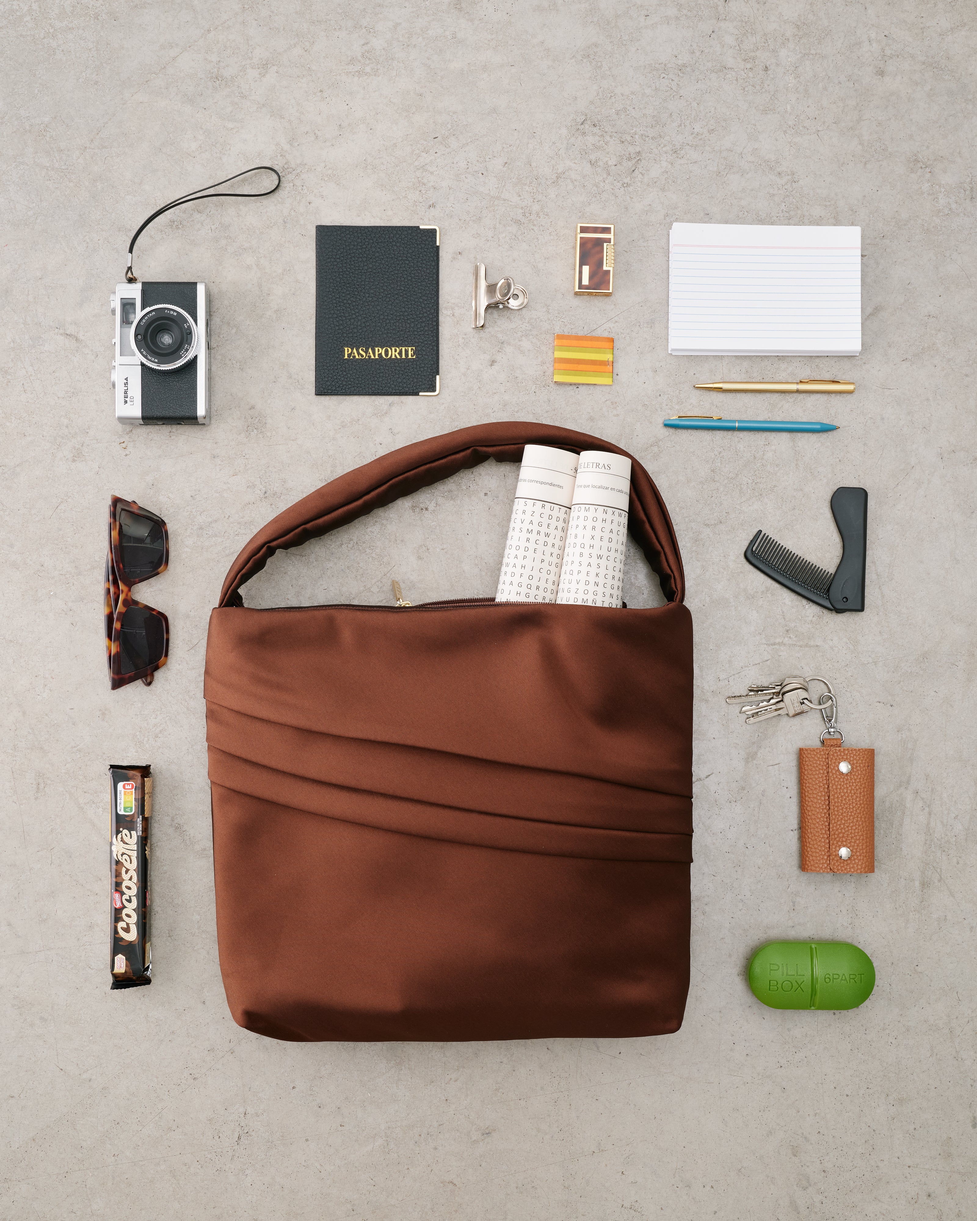 Fina Tote Bag Brown