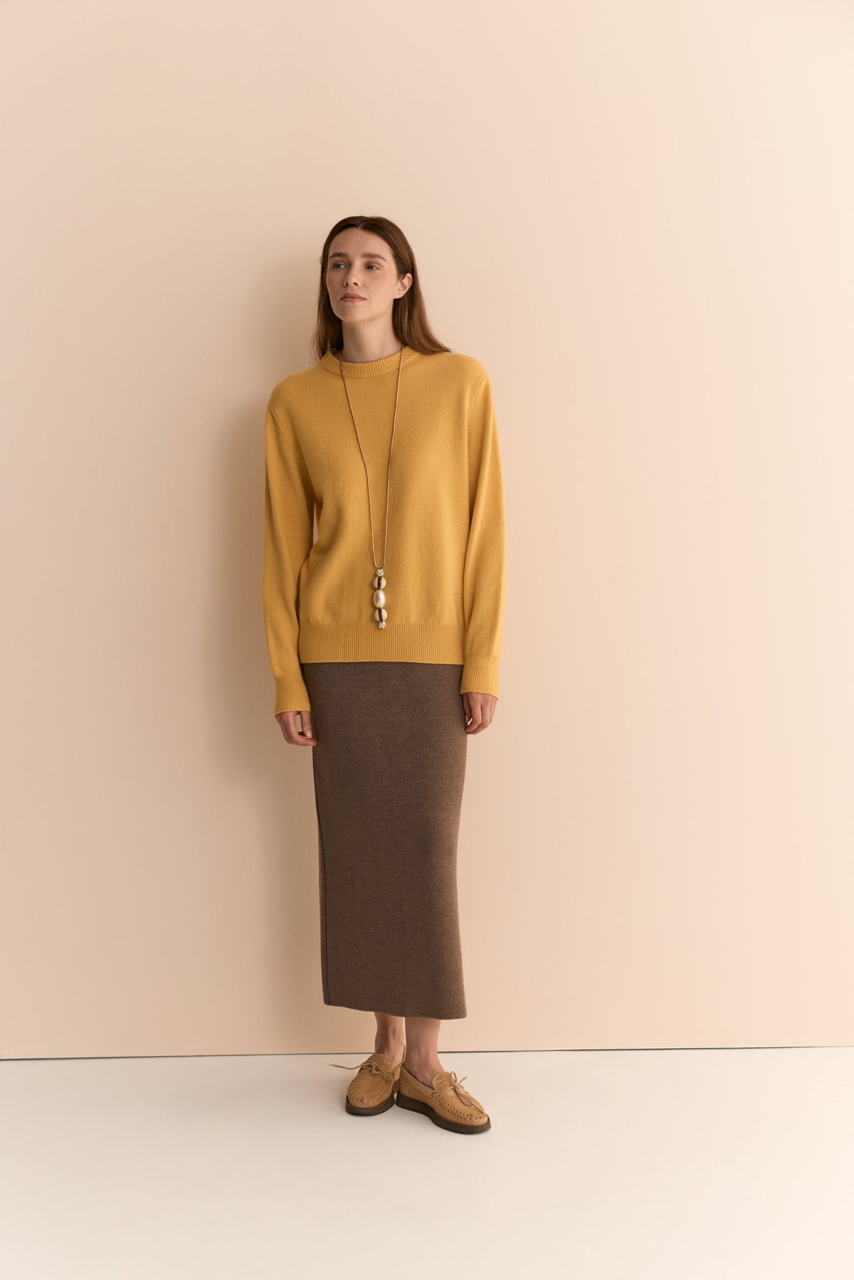 Ginebra Skirt Beige