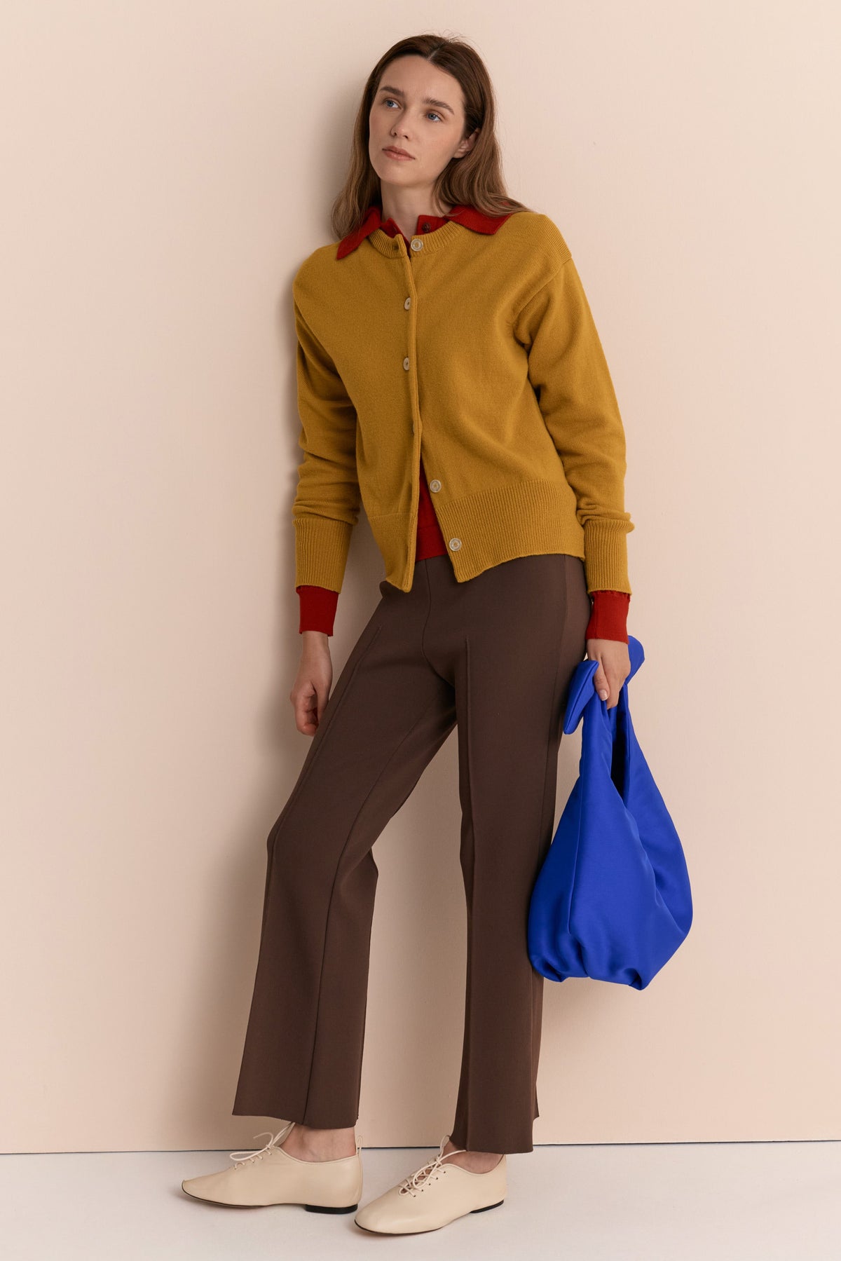 Kent Cardigan Mustard