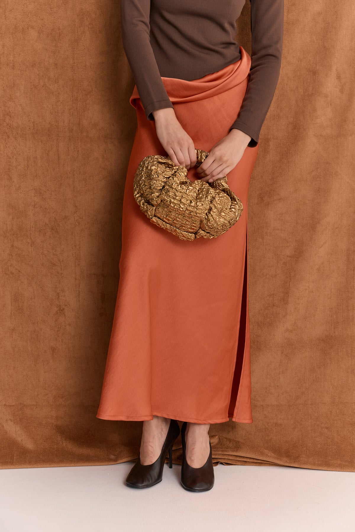 Vestido de invierno Nani coral