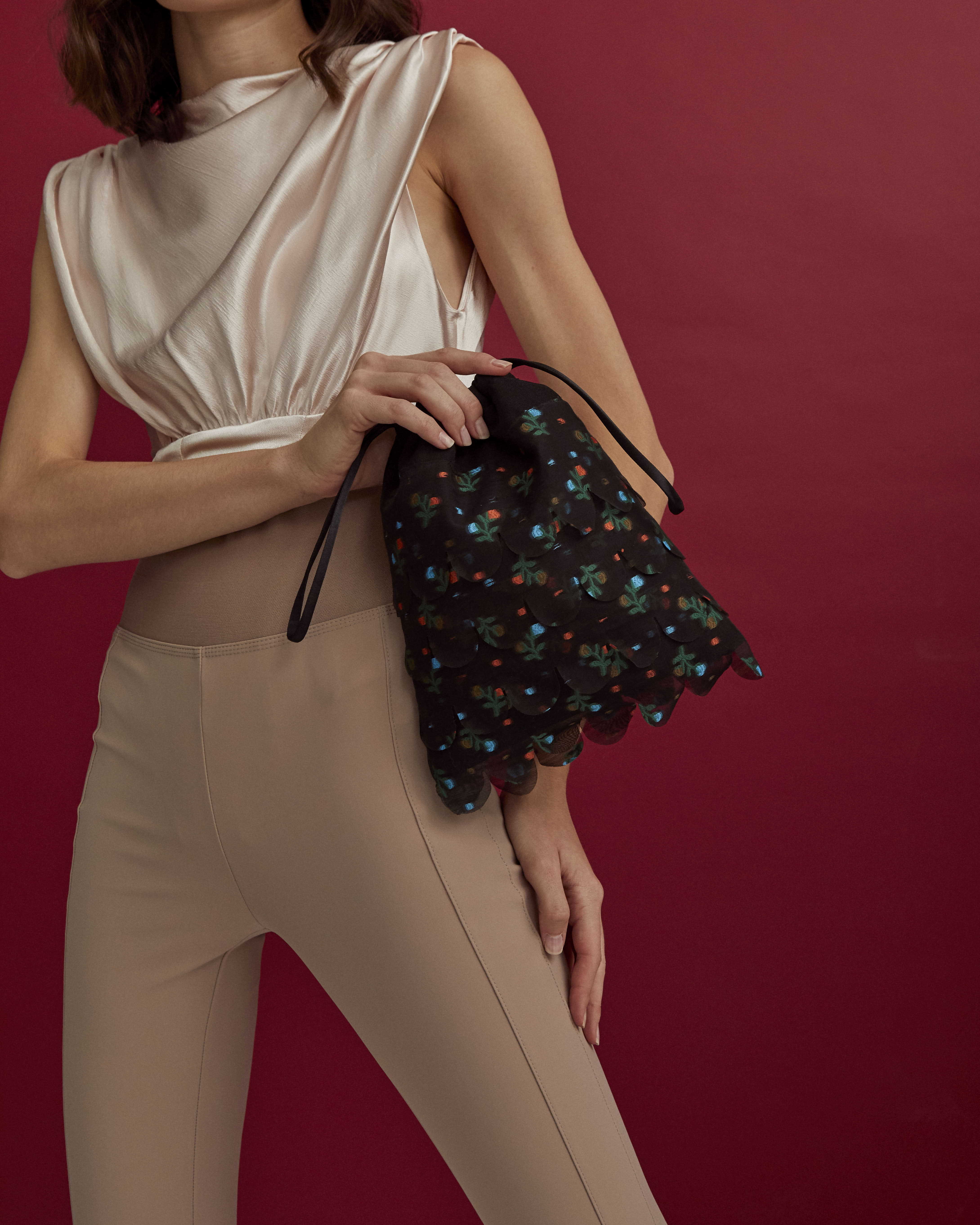 Bolsito Silvi Winter Floral
