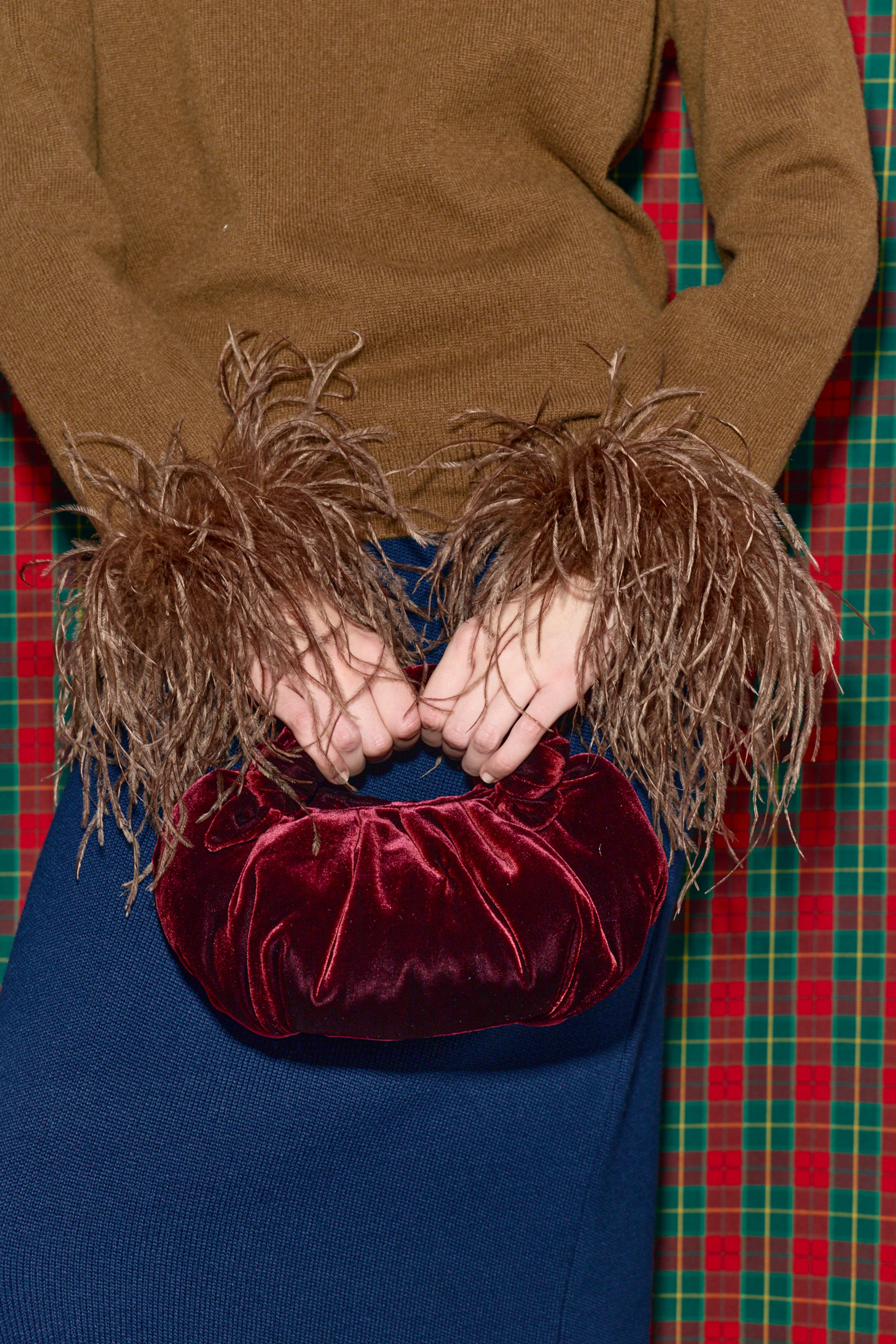 Patricia Cashmere Blend Jumper Brown