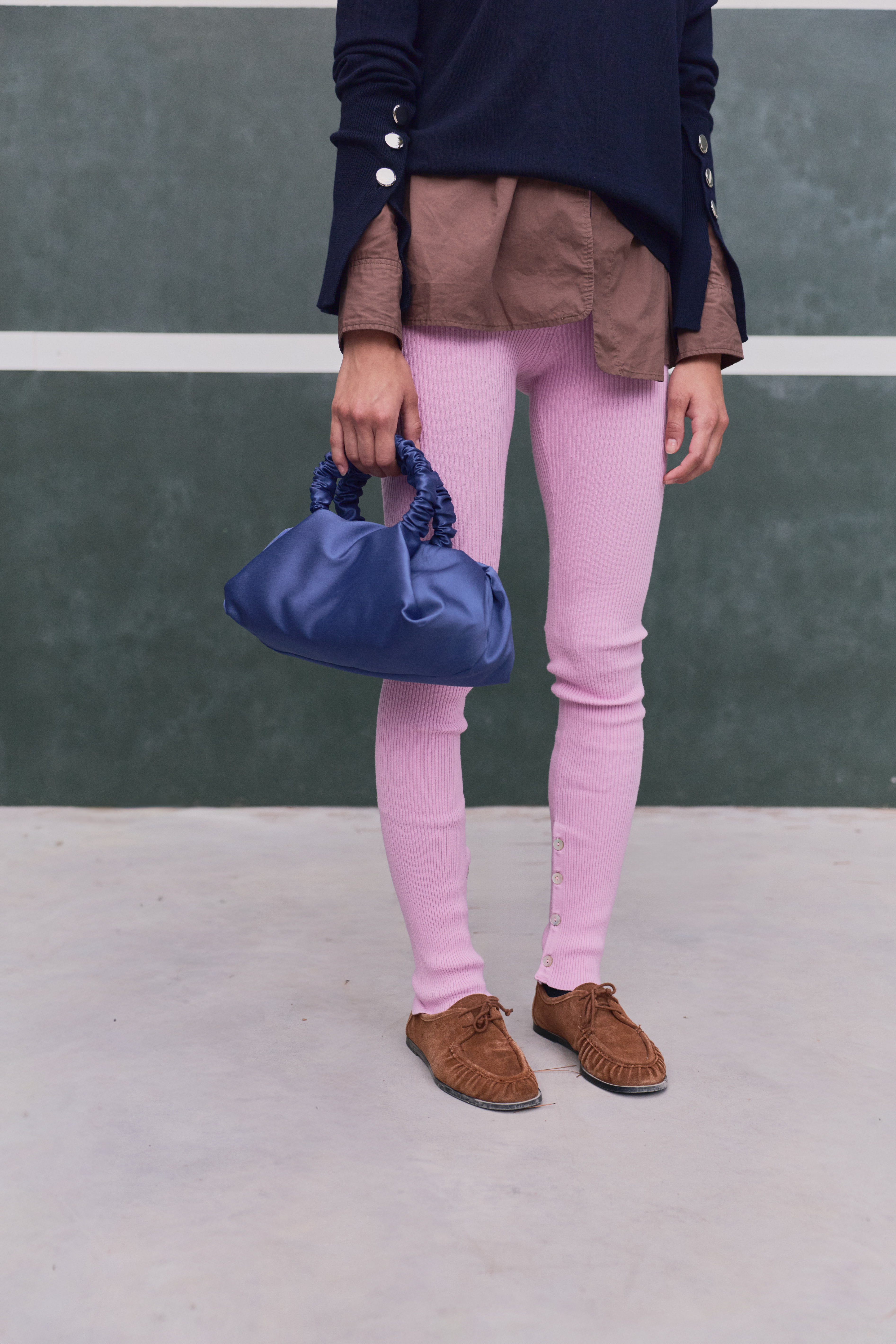 Maru Crew Neck Navy