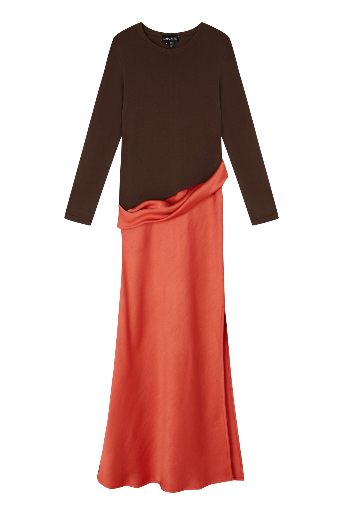 Vestido de invierno Nani coral
