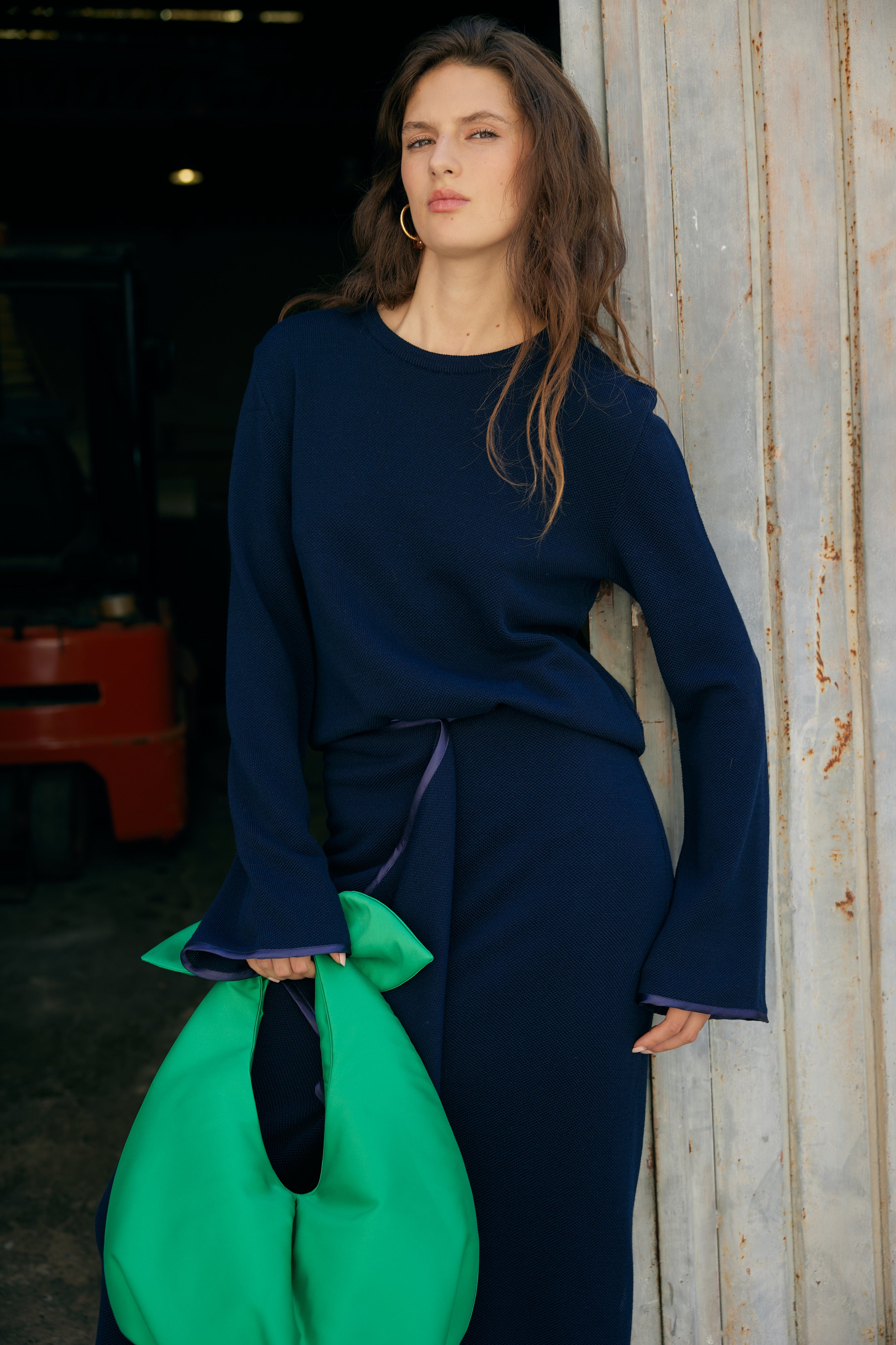 Lupe Skirt Navy
