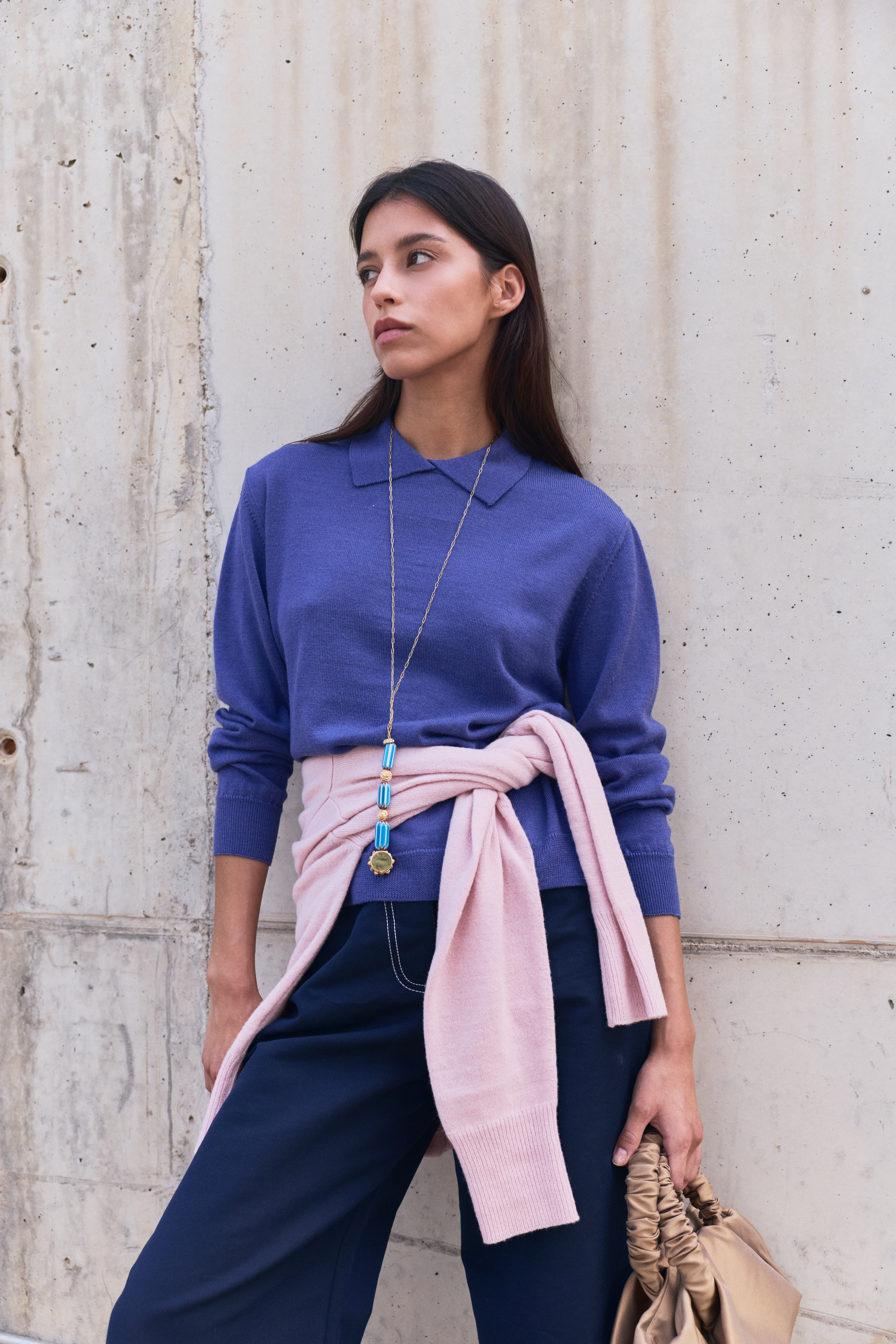 Teresa Polo Indigo Blue