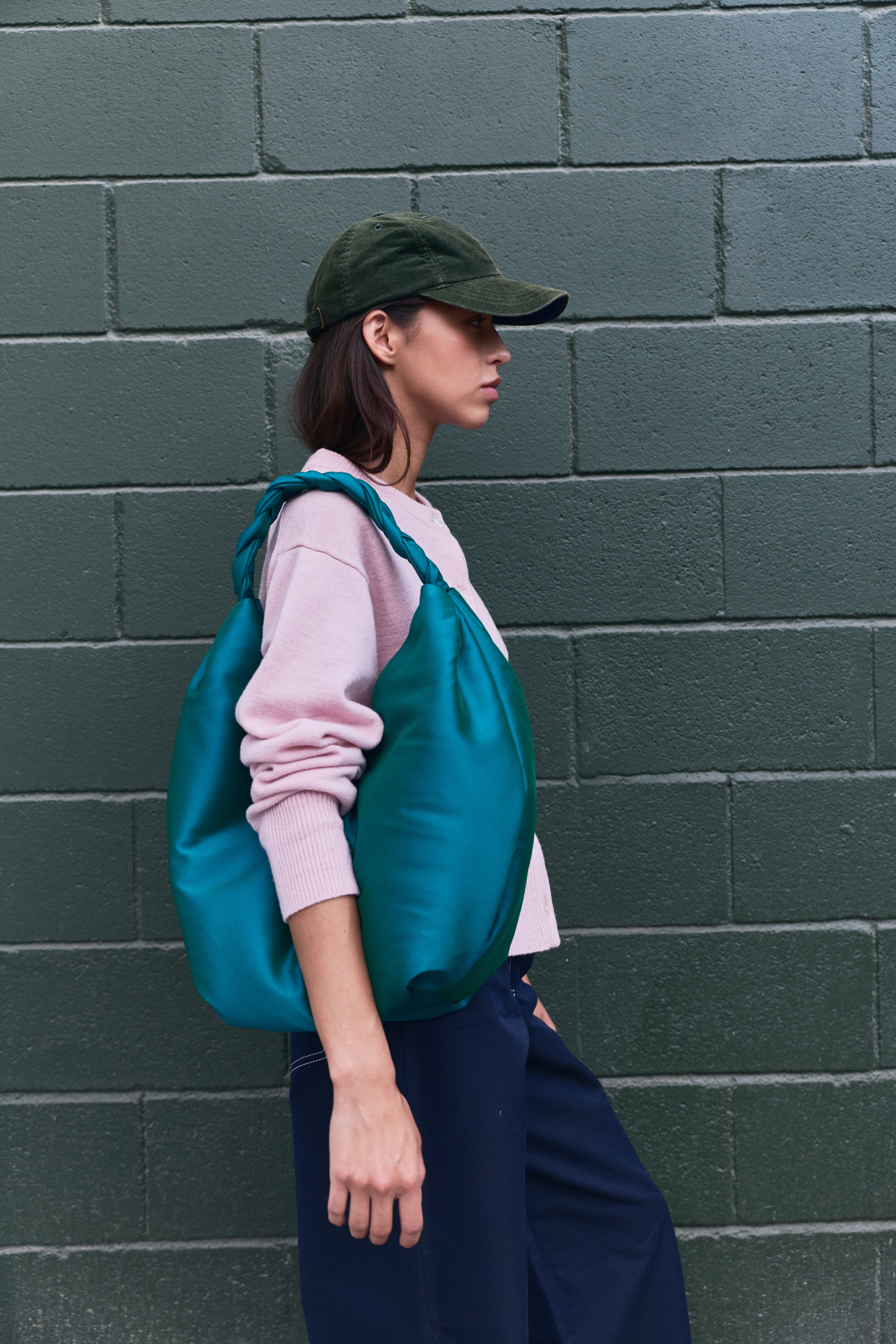 Erni Tote Bag Emerald Green