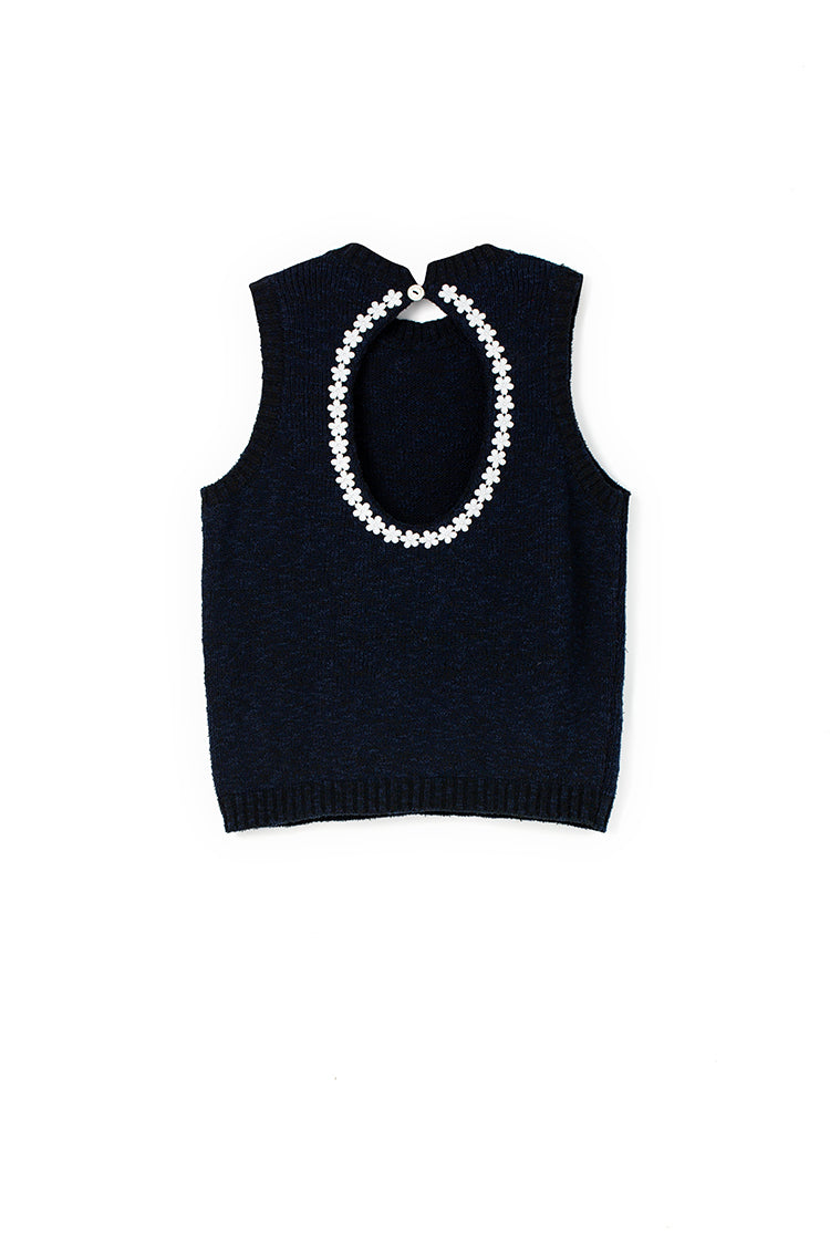 Blanca Top Navy