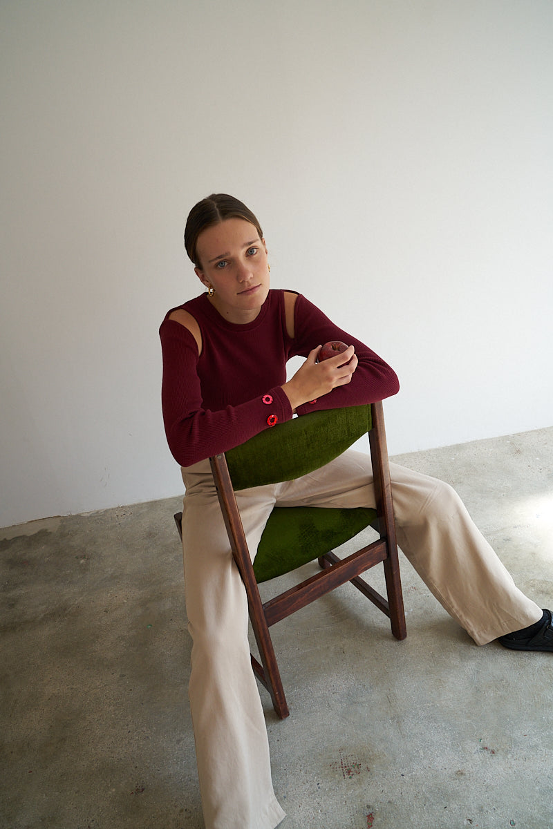 Laura Cut-Out Top