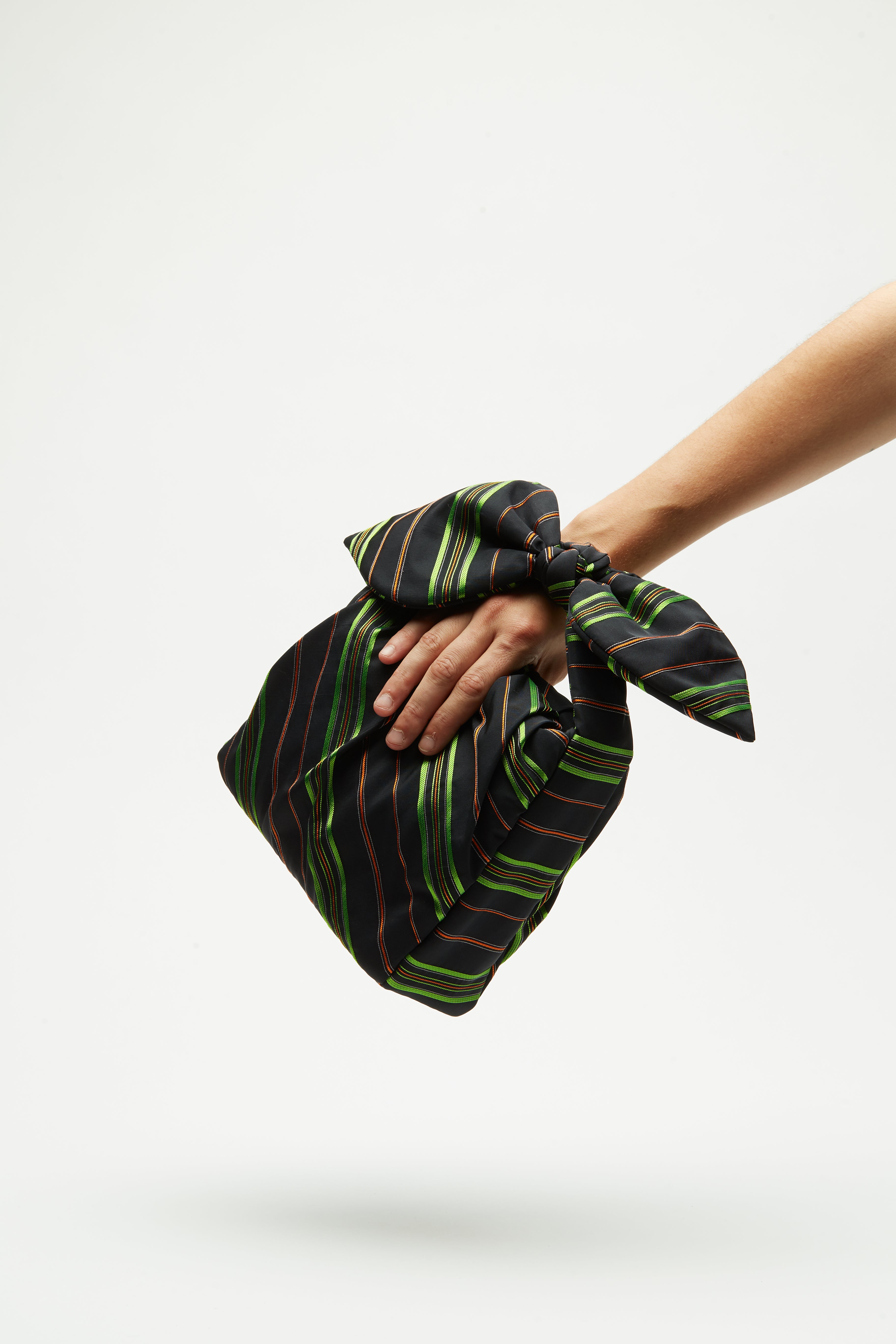 Mary Bag Stripe Black