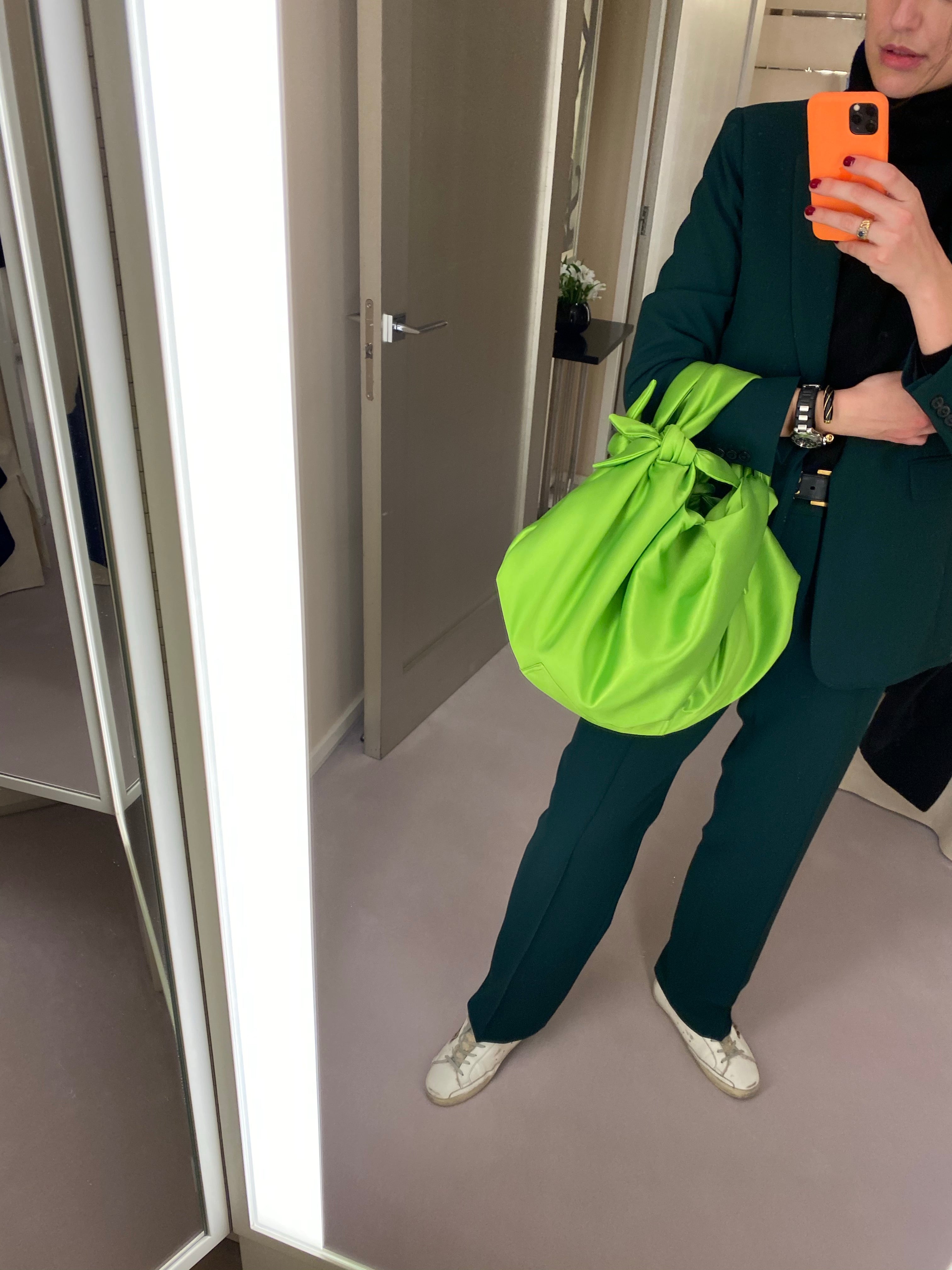 Maxi Bernatta Bag Pistacho