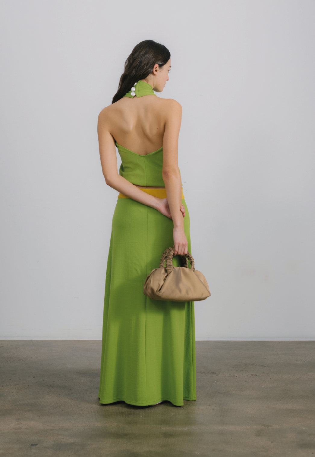 Isa Top Lime Green