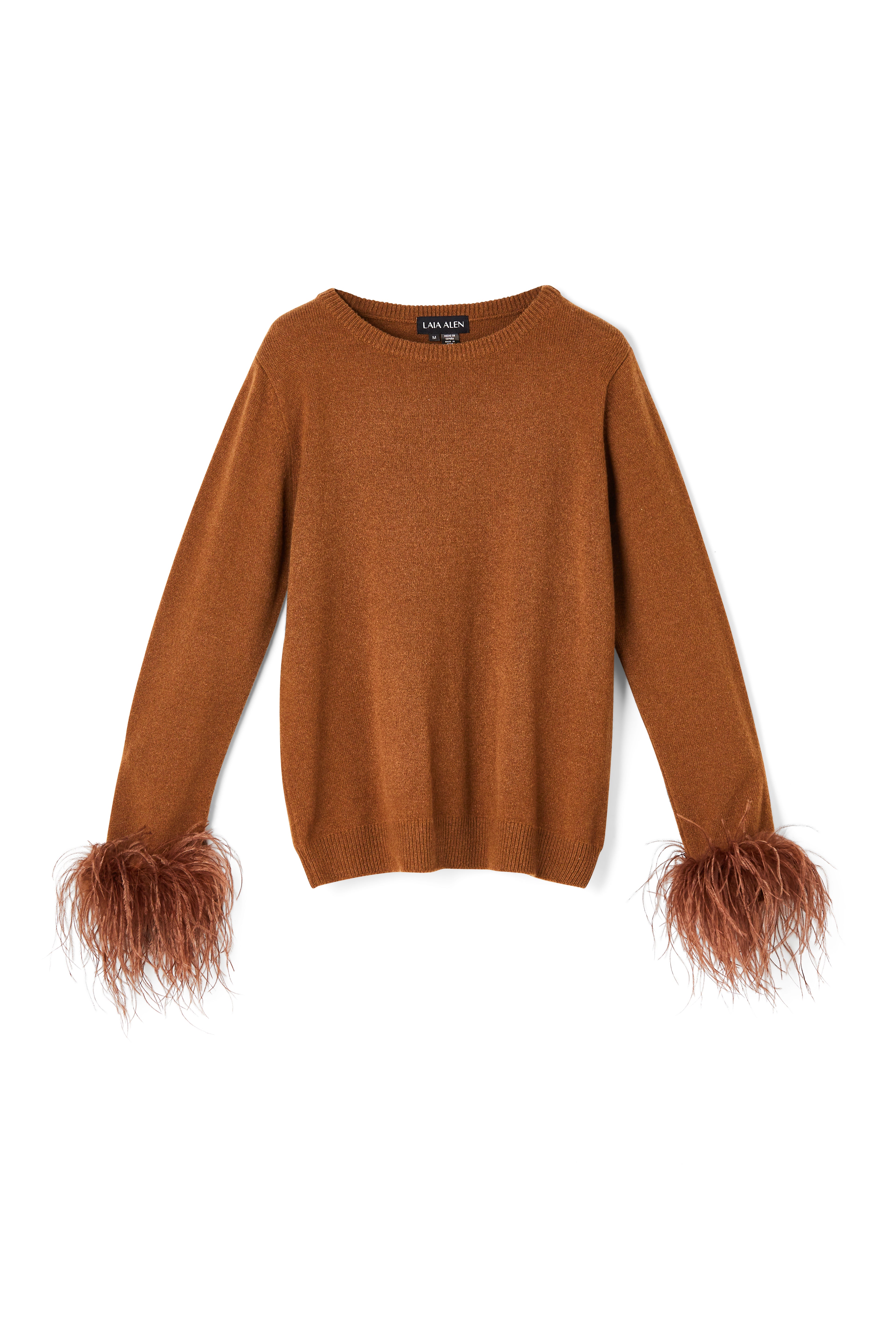 Patricia Cashmere Blend Jumper Brown