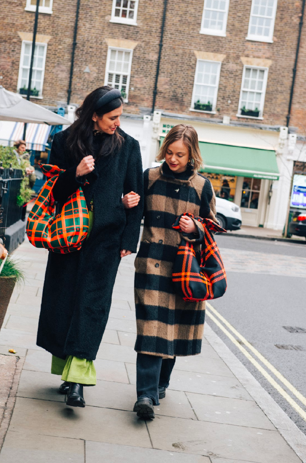 Noulli Bag Tartan Green - Amelia Windsor x Laia Alen