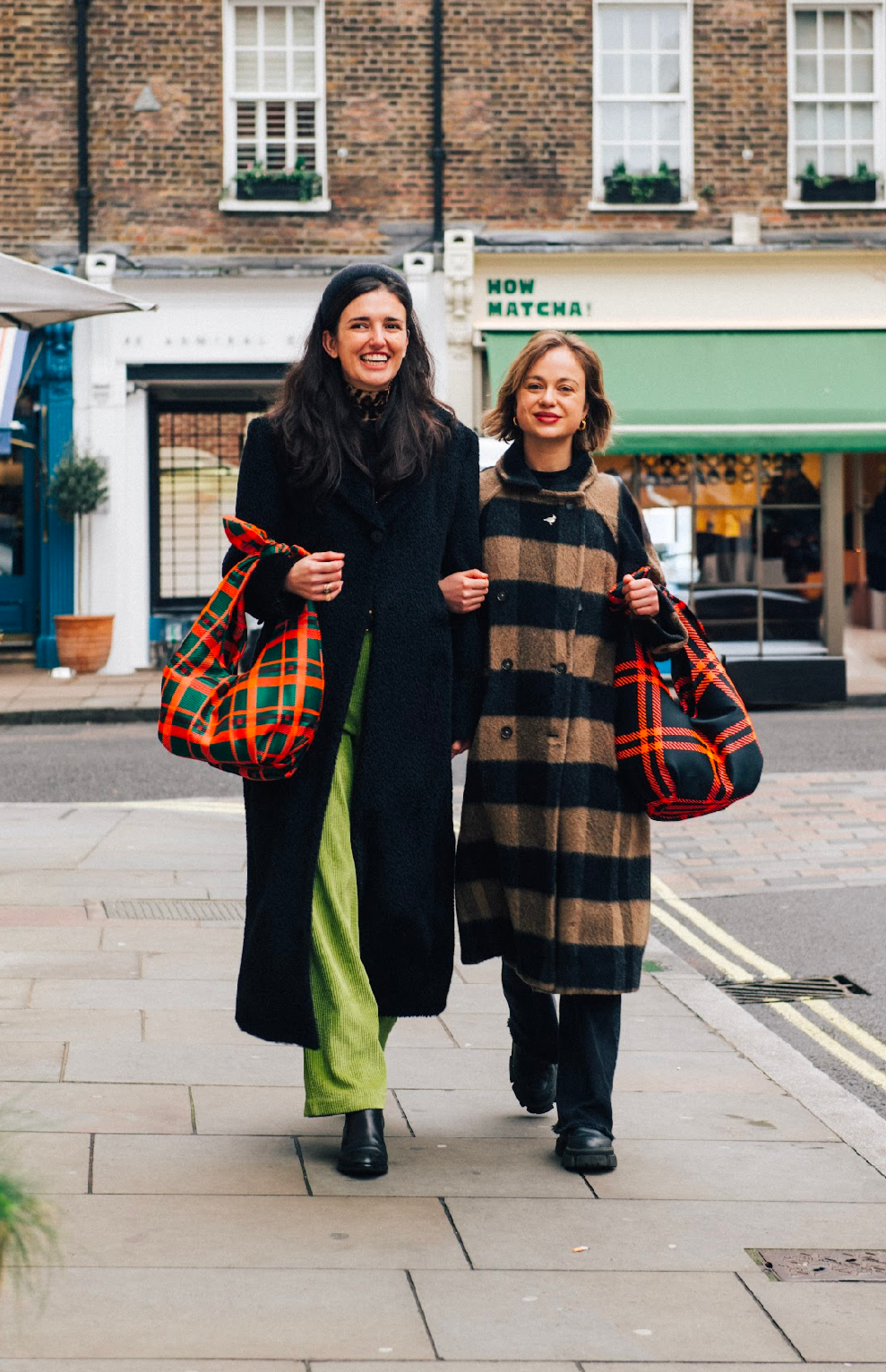 Noulli Bag Tartan Pink - Amelia Windsor x Laia Alen