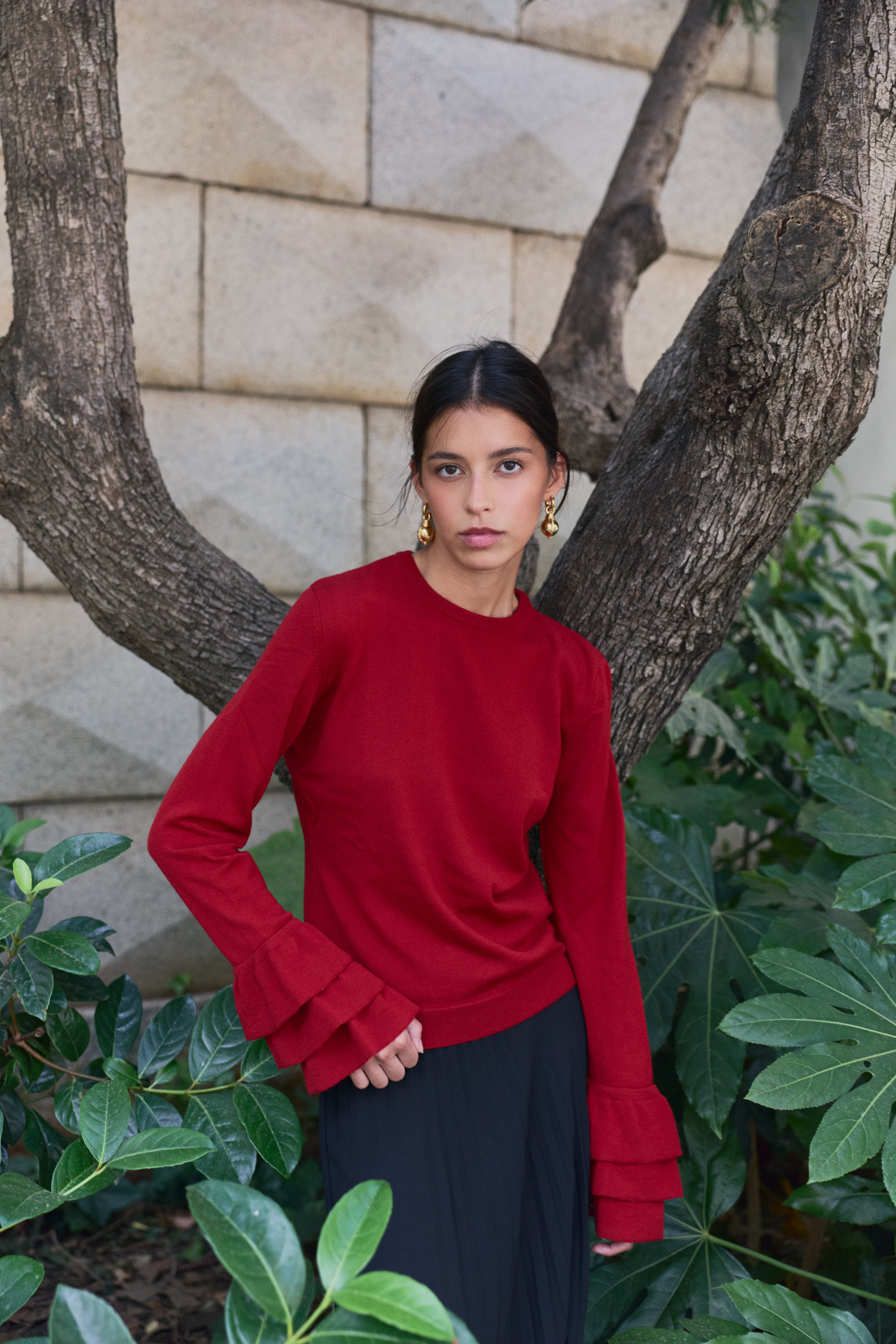 Carmen Knit Red