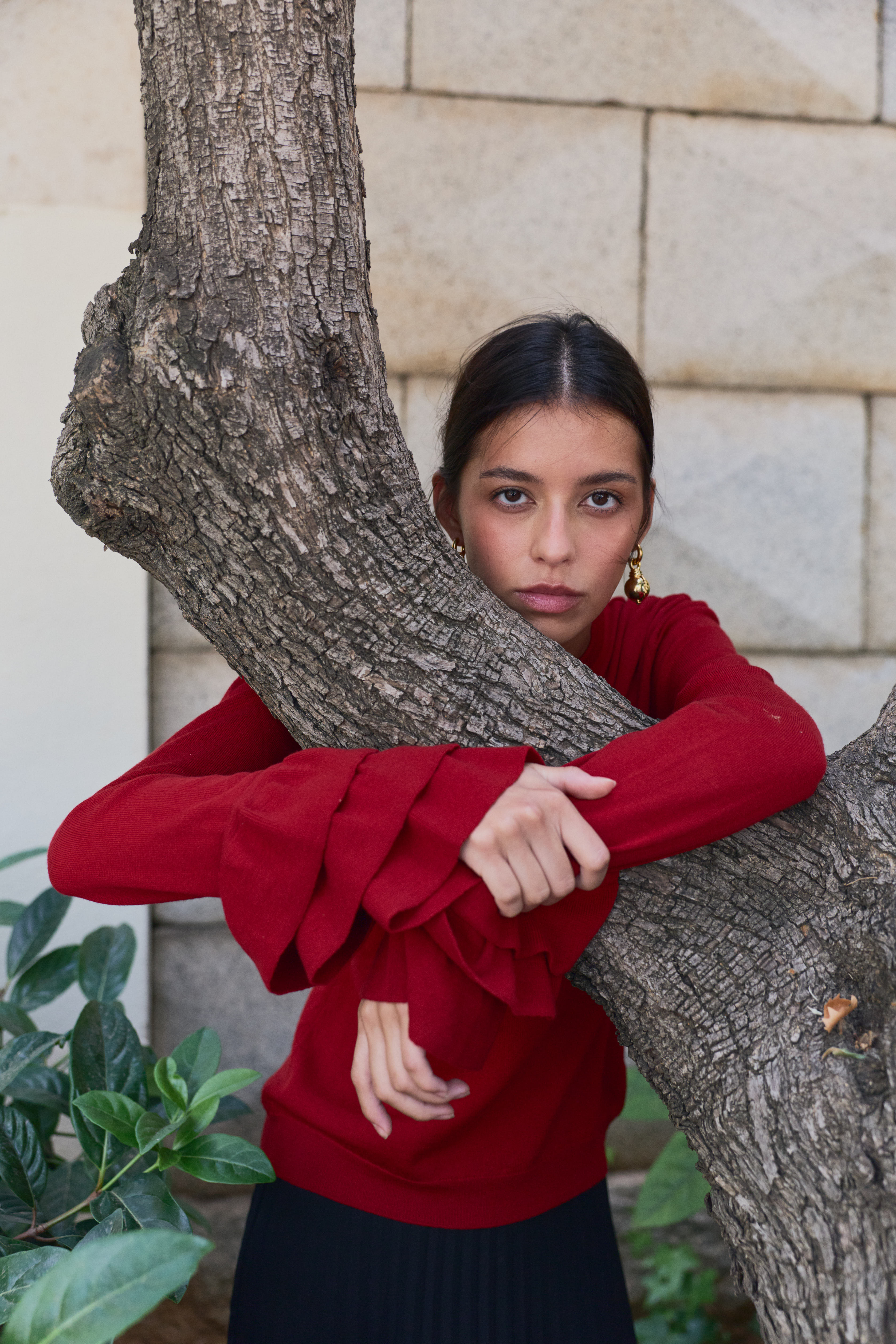 Carmen Knit Red