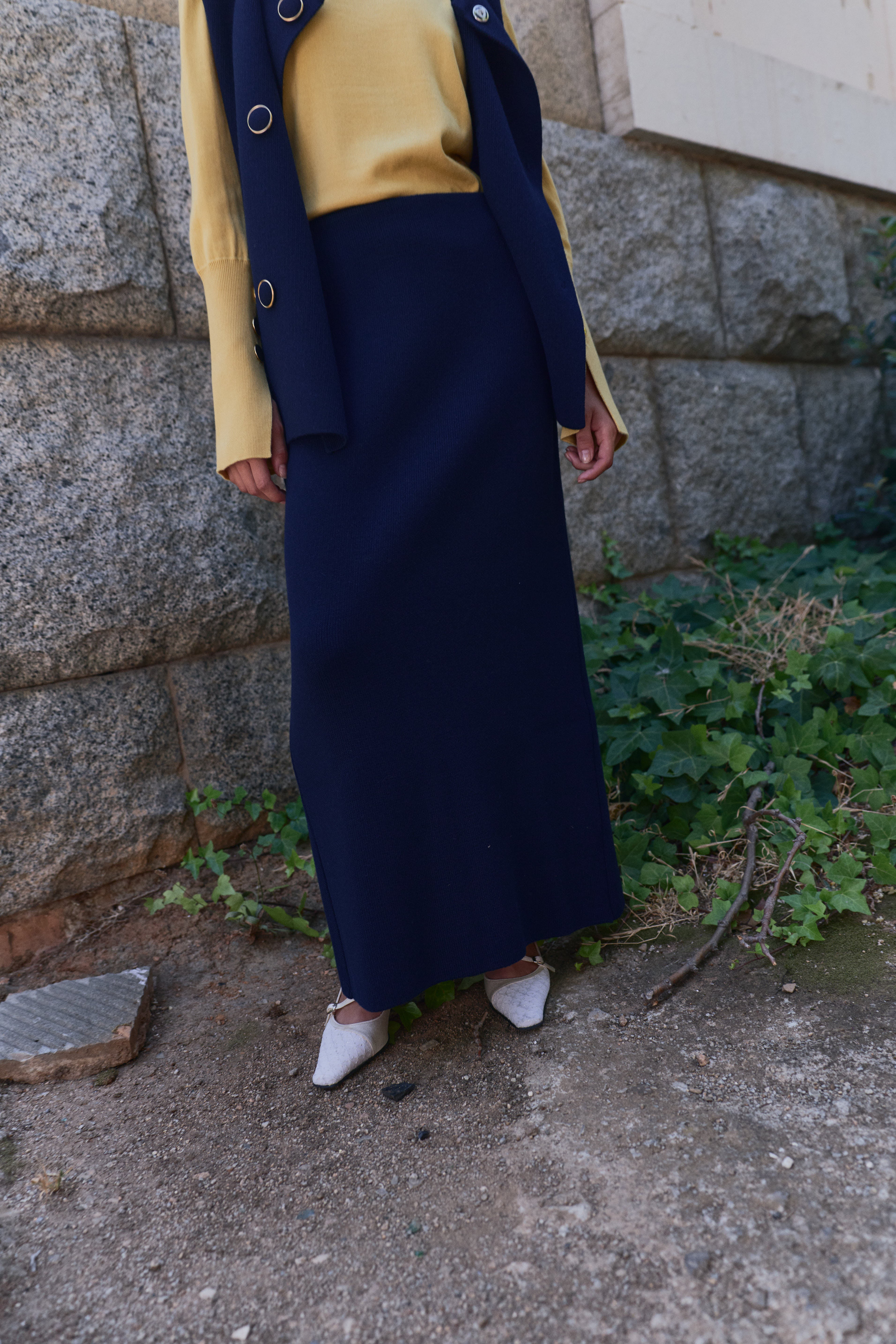 Ginebra Skirt Navy