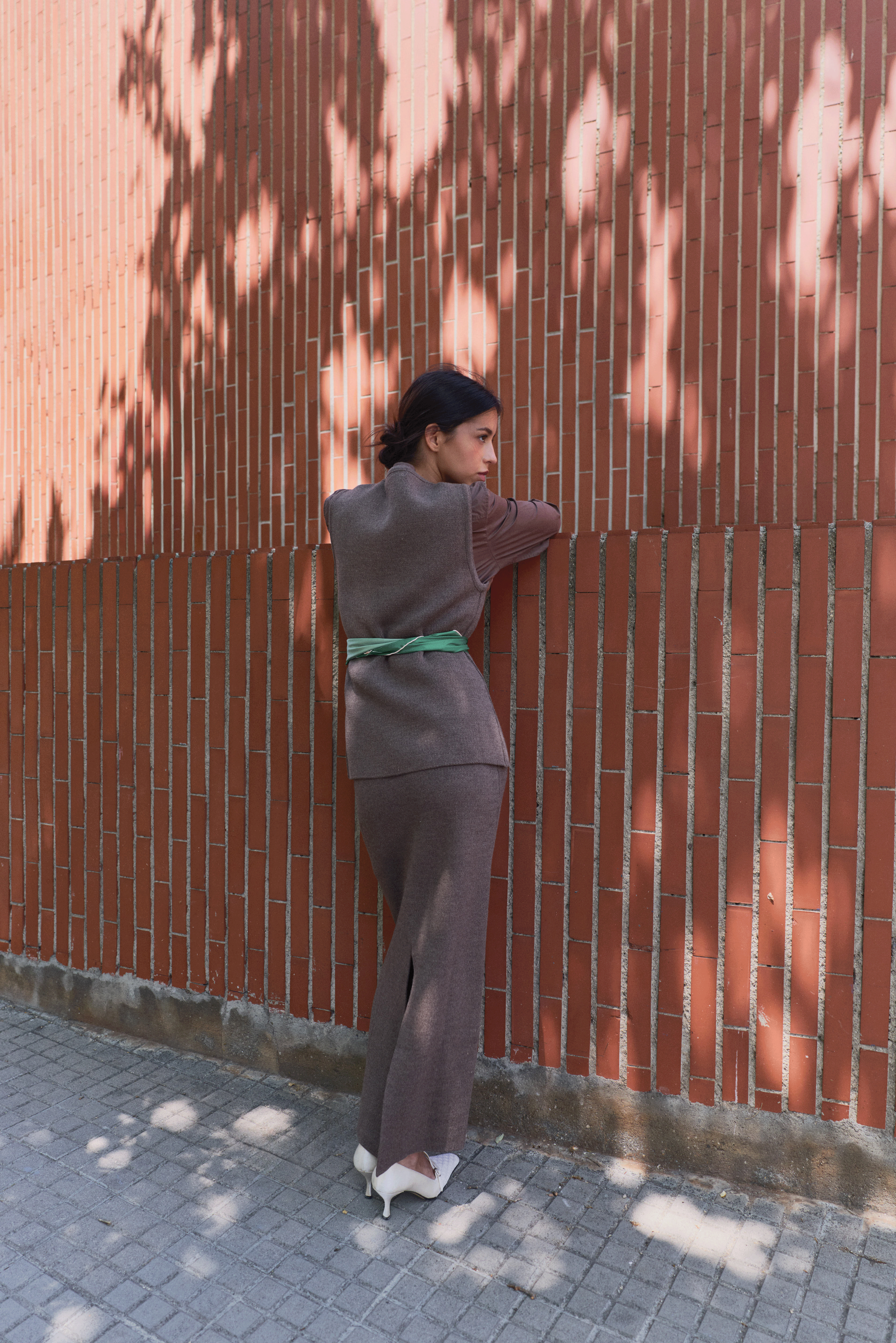 Ginebra Skirt Beige