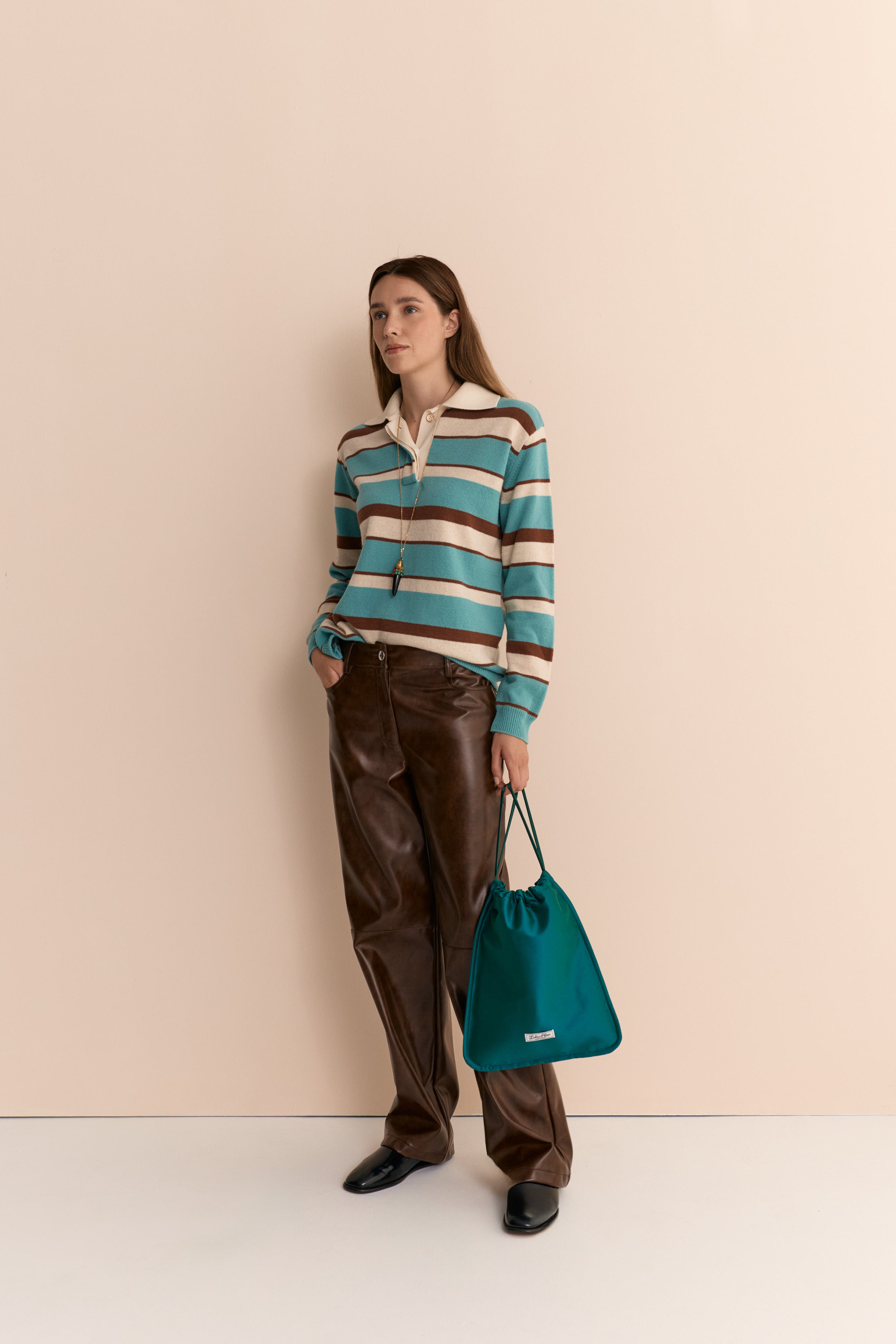 Bolsito Clara Emerald Green