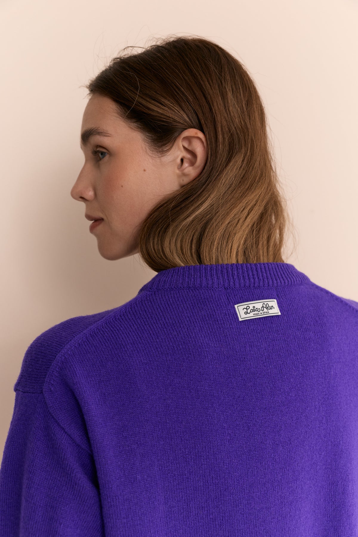 Kent Cardigan Purple