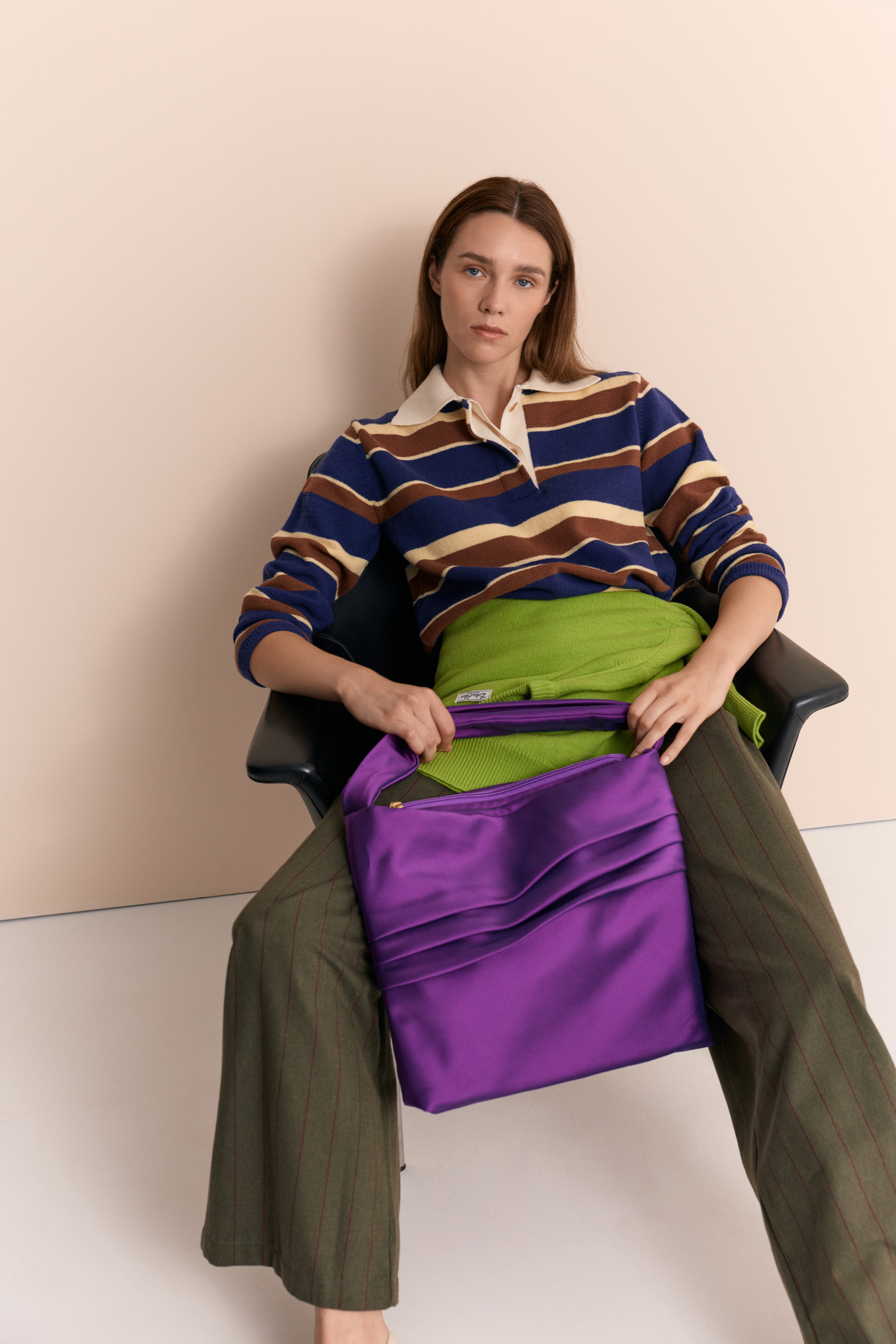 Fina Tote Bag Marrón