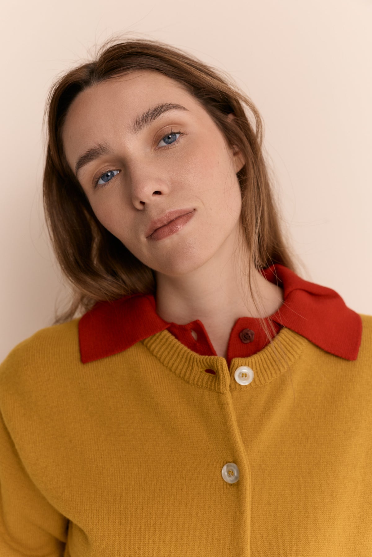 Kent Cardigan Mustard