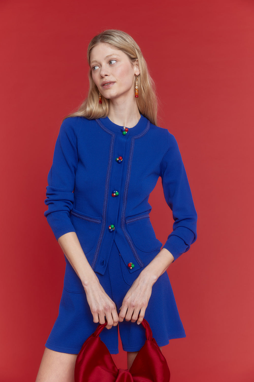 Montse Cardigan - Royal Blue