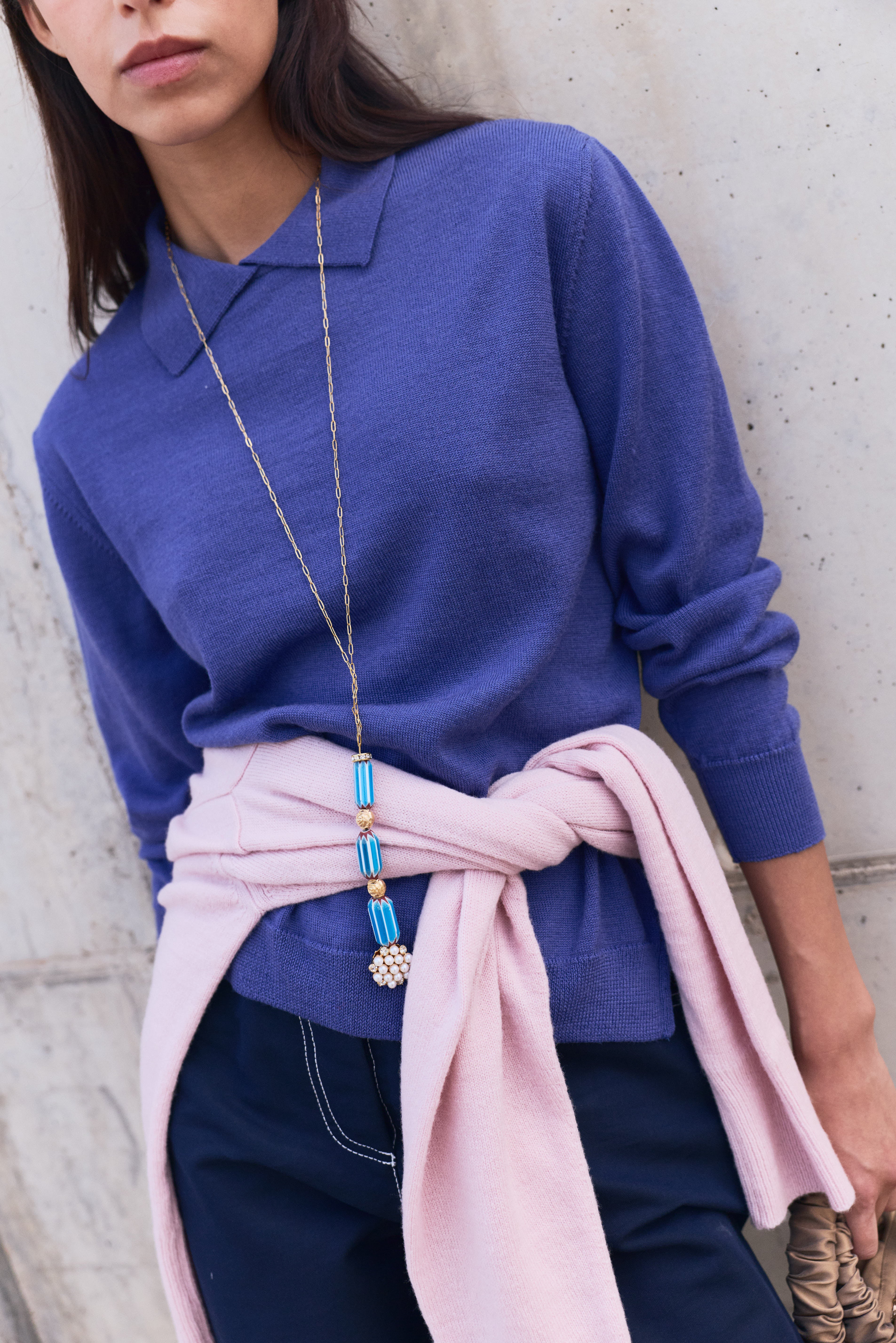 Teresa Polo Indigo Blue