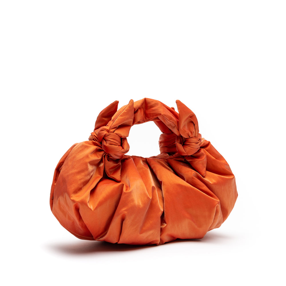 Bernatta mini vinyl orange bag