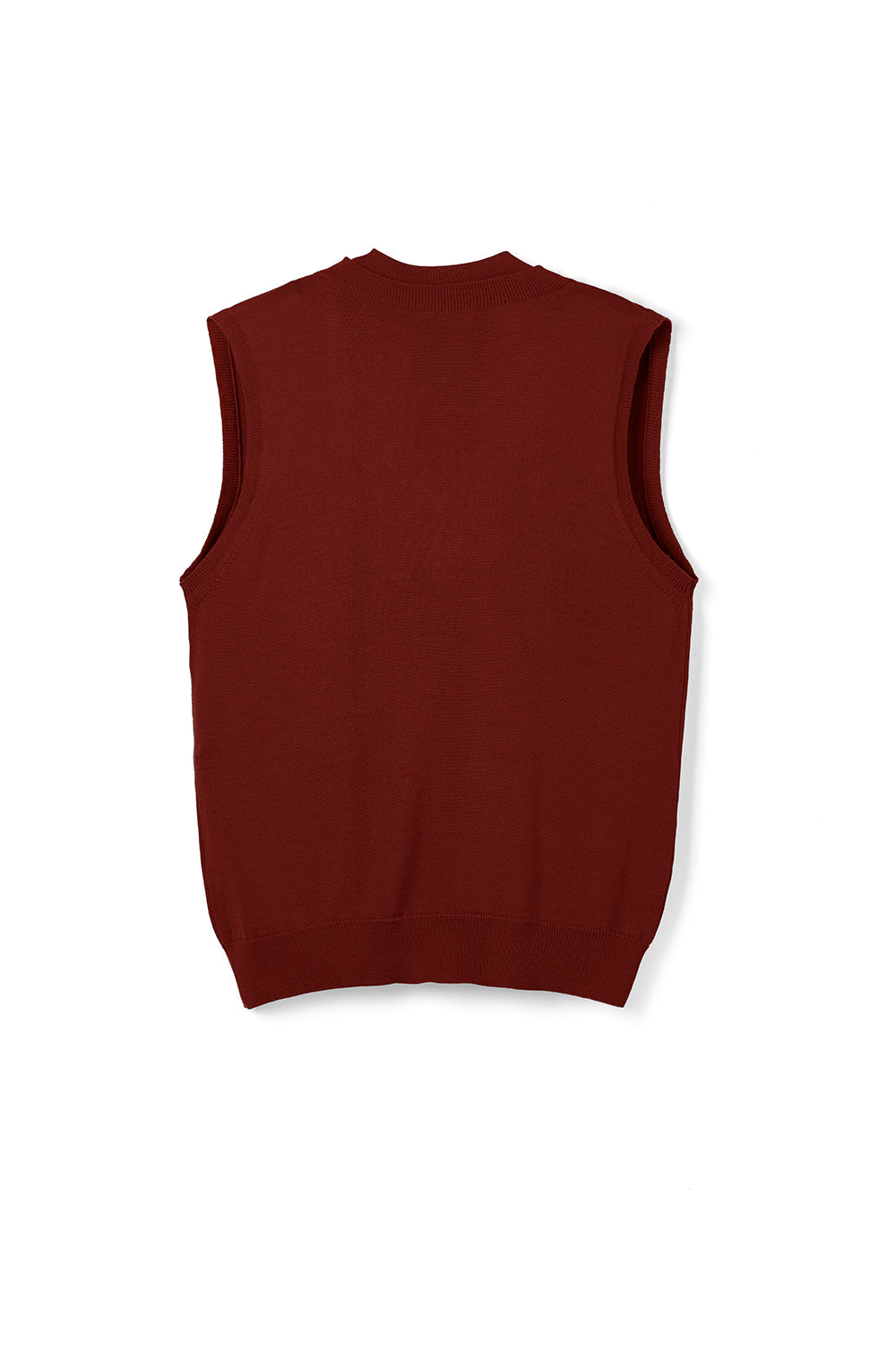 Julia Oversize Vest Mahogany