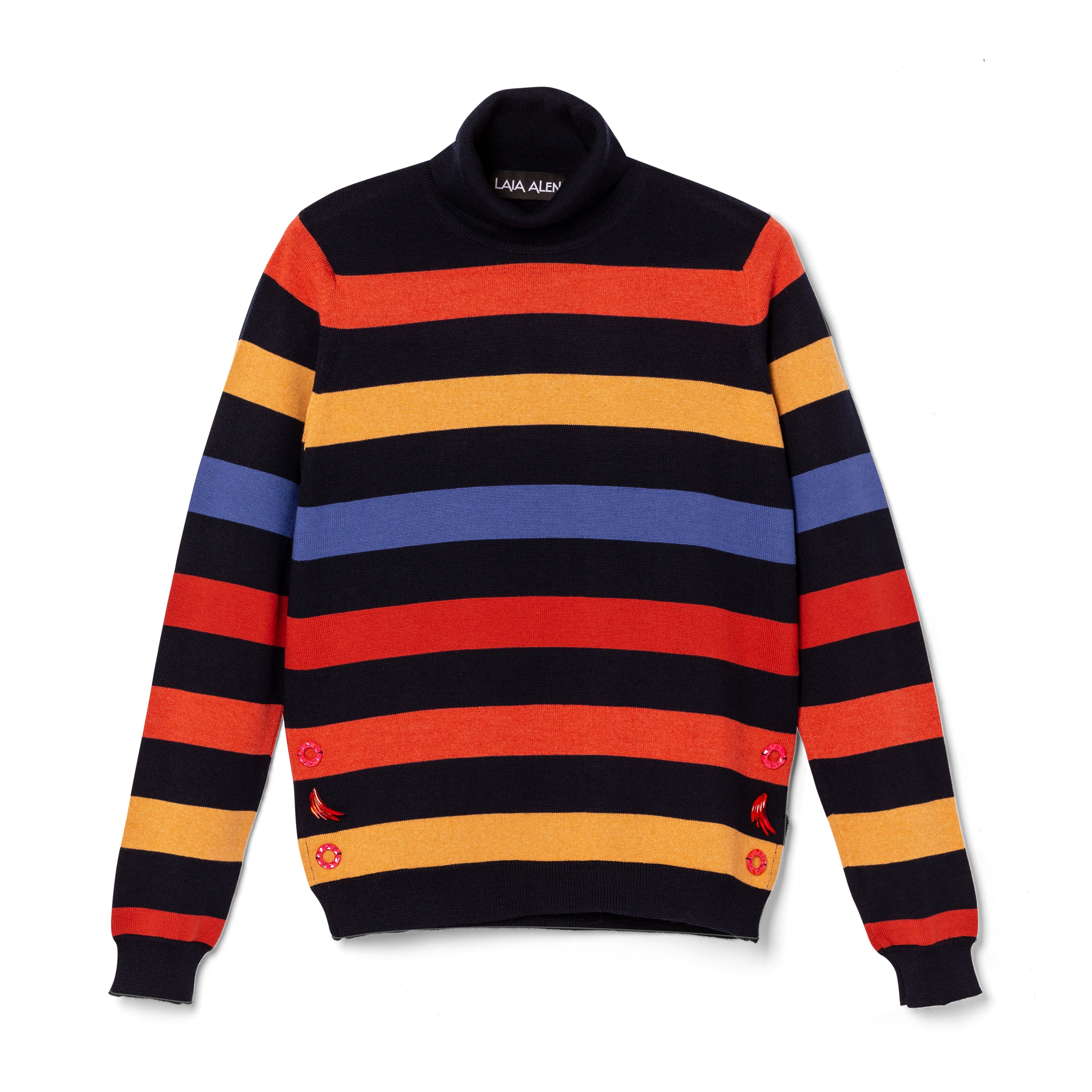 Mariona Roll Neck Multicolor