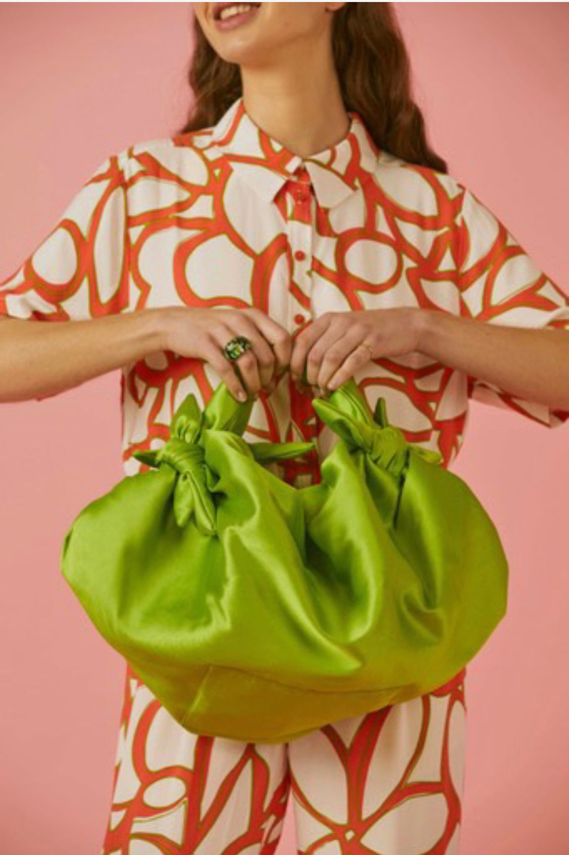 Maxi Bernatta Bag Pistacho